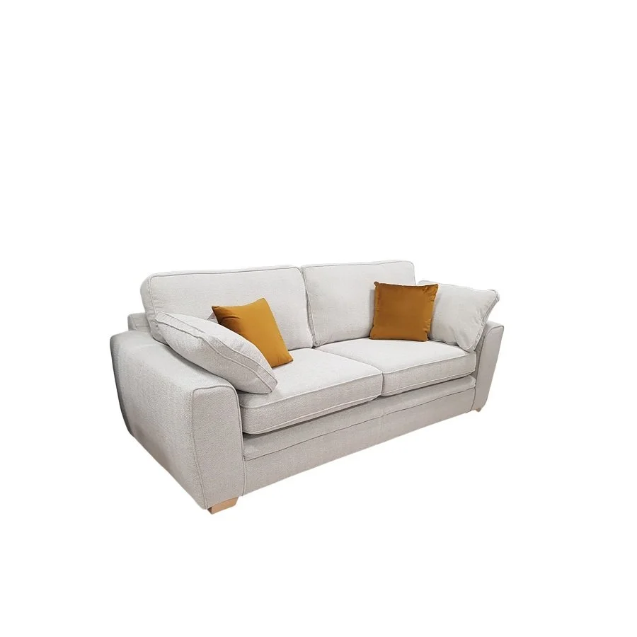 Next Stamford Grey Leather Sofa Baci Living Room