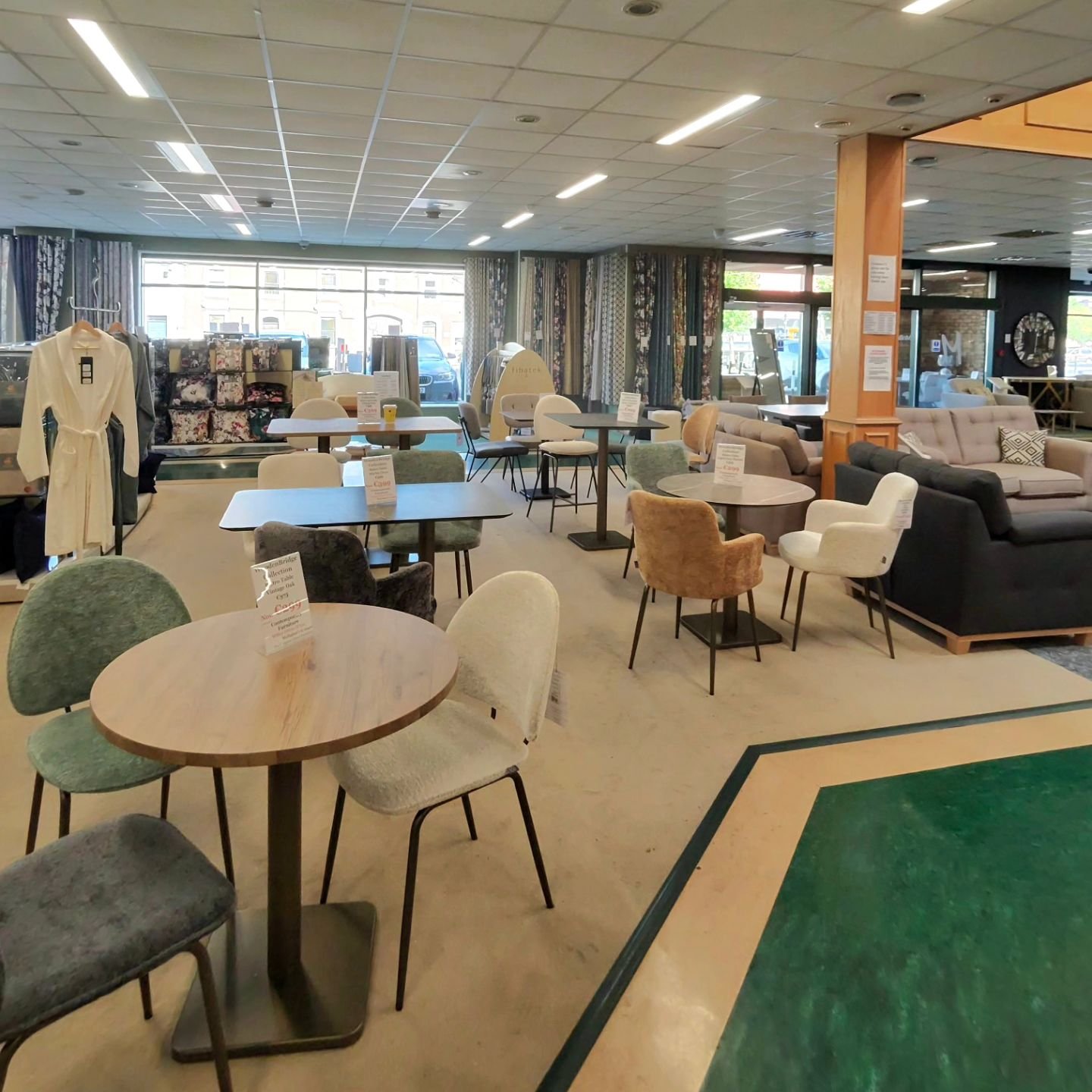 New Bistro Range of Furniture - If you want to save space, this is the Range of Tables &amp; Chairs for you #mollaghansoflongford #bistrotable #barchairs #diningfurniture