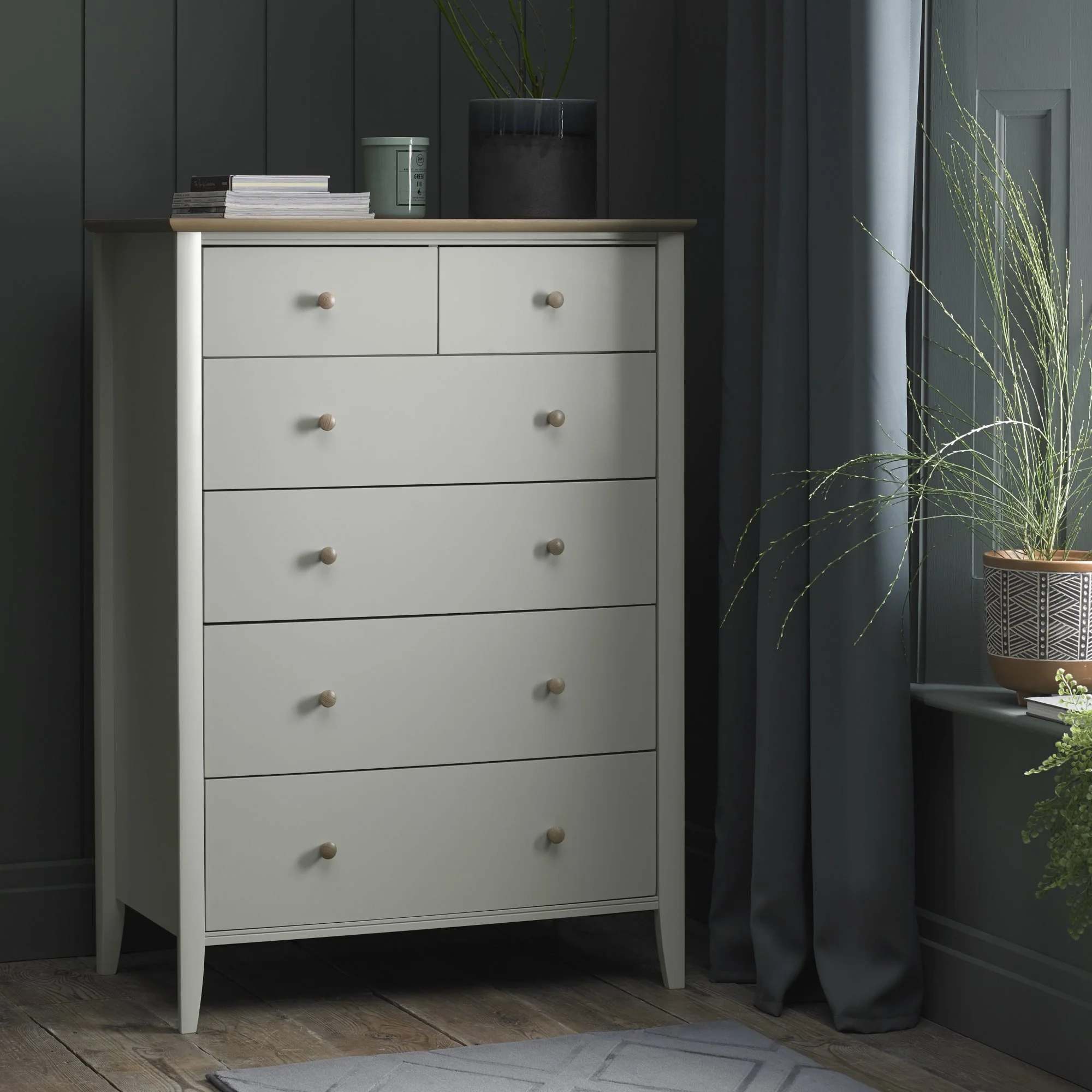 Whitby Scandi Oak 4+2 Chest