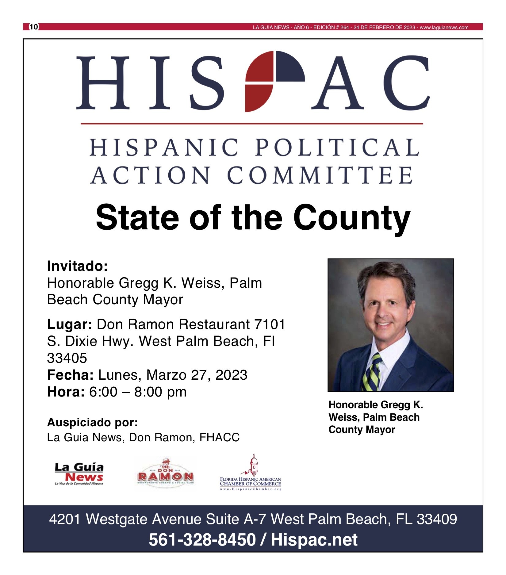 State of the County with Mayor Gregg Weiss