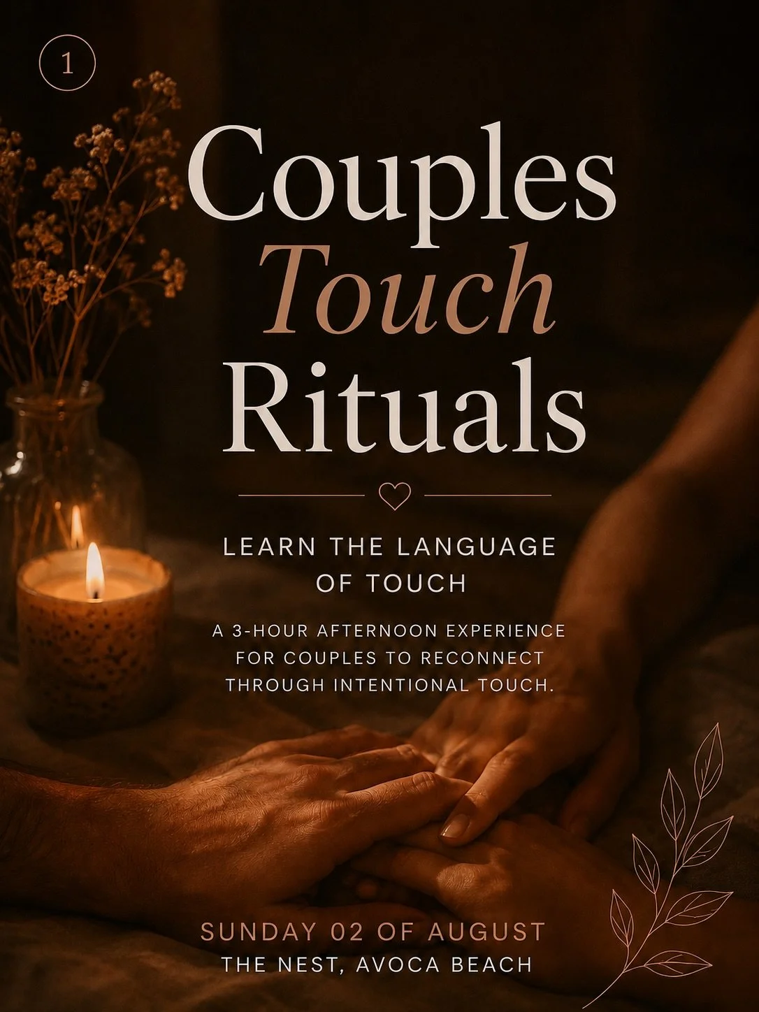 When was the last time you truly slowed down and connected with your partner? 🤍

In the busyness of everyday life, it&rsquo;s easy to move through the days side by side without taking the time to really arrive with one another.

✨ Couples Touch Ritu