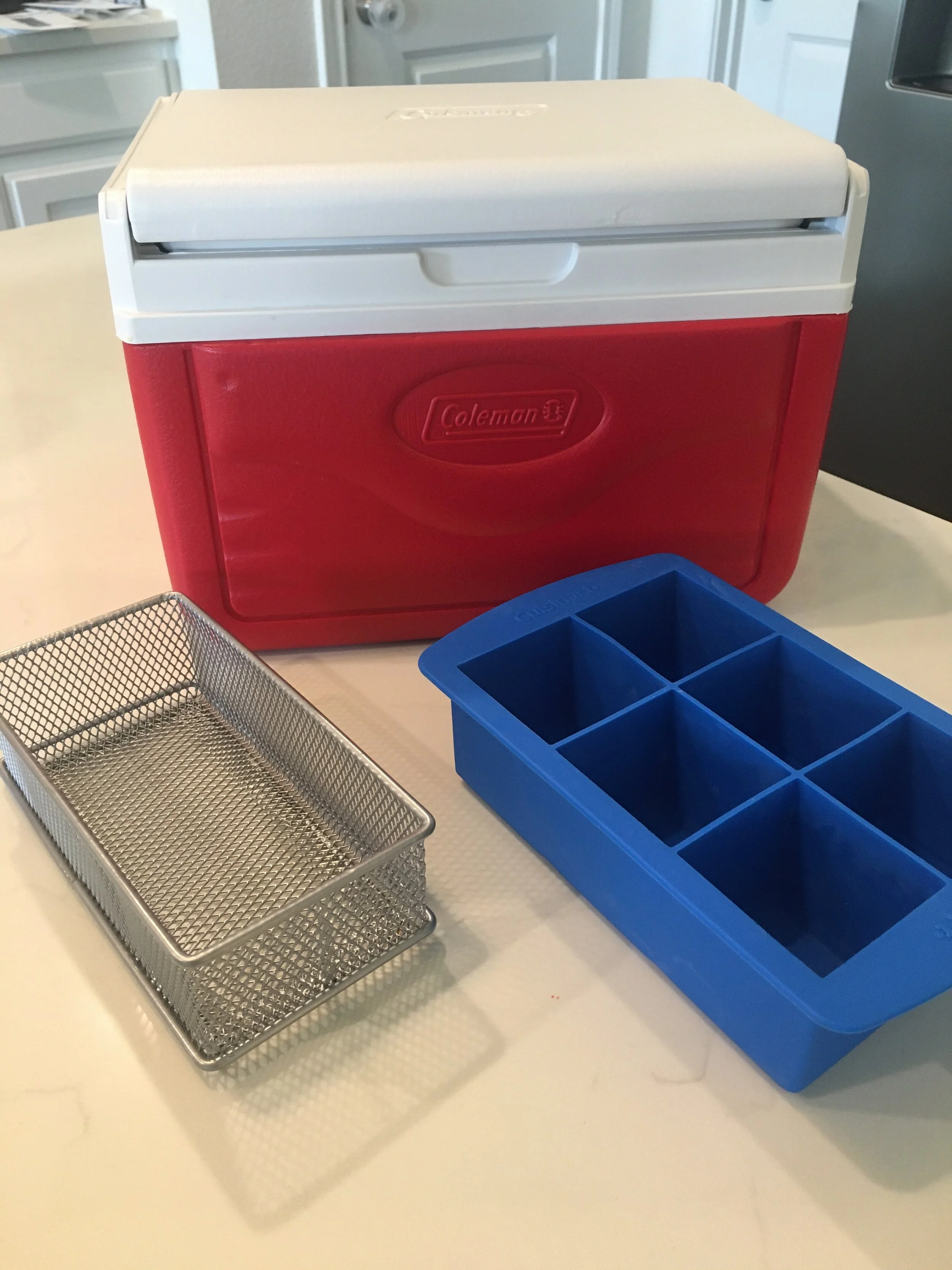 make your own clear ice cube supplies 1