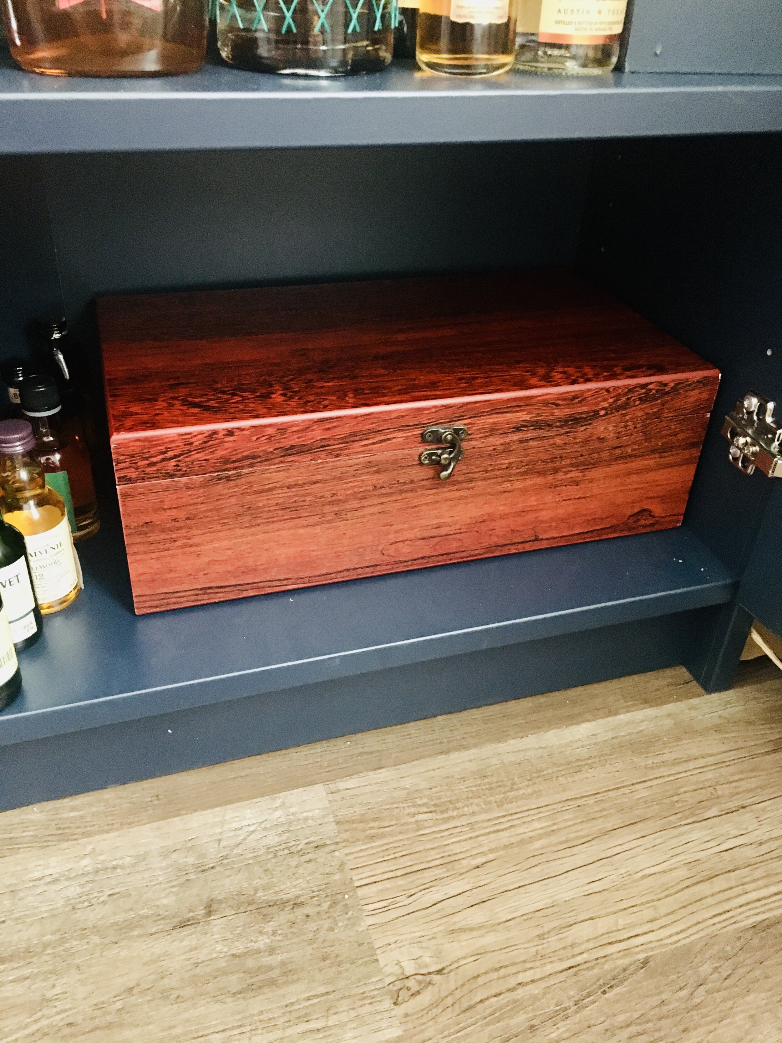 Box fits great in the bottom of my cabinet