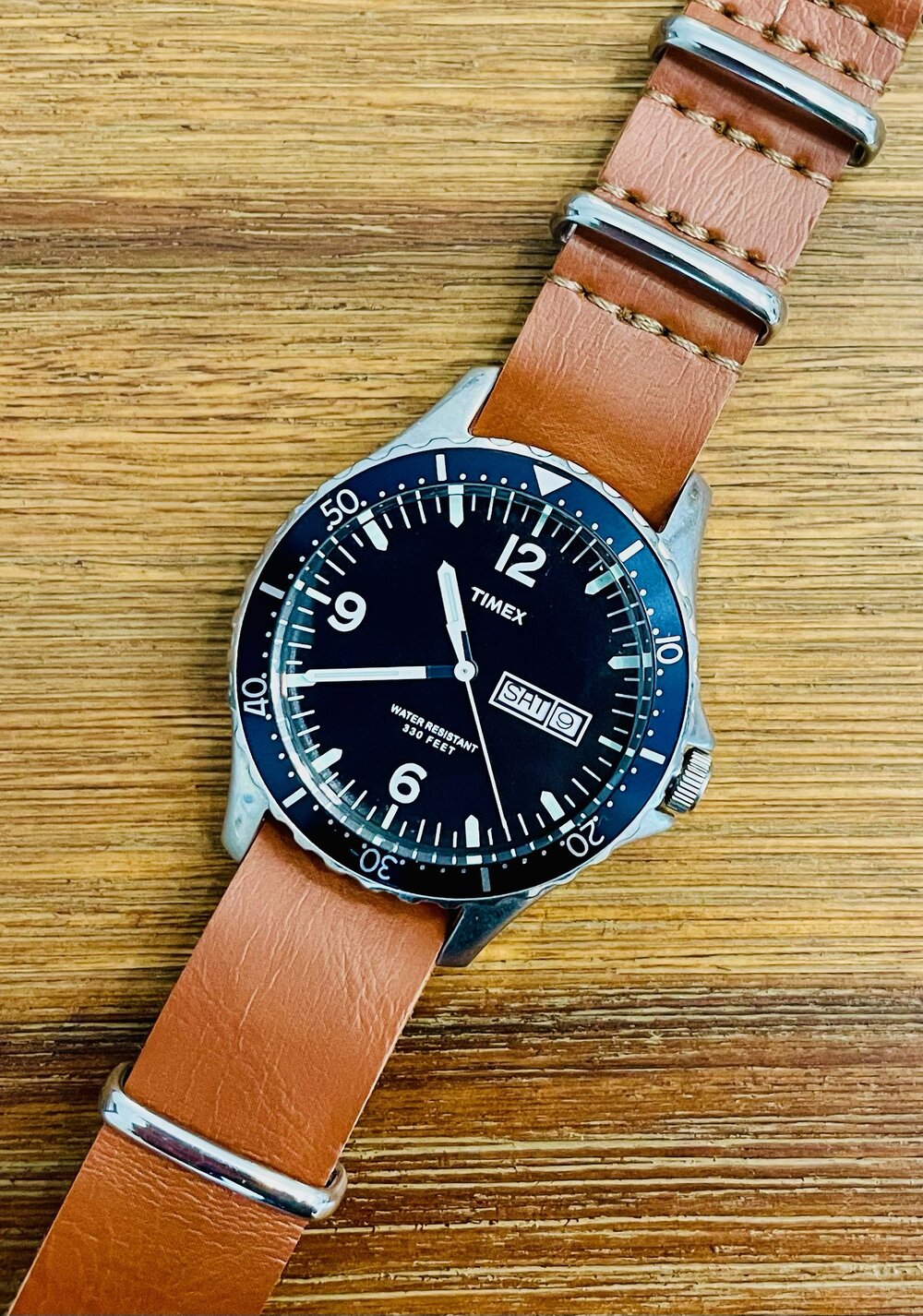 JCrew Timex Andros Leather