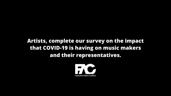 Impact of COVID-19 on creators &amp; their representatives.