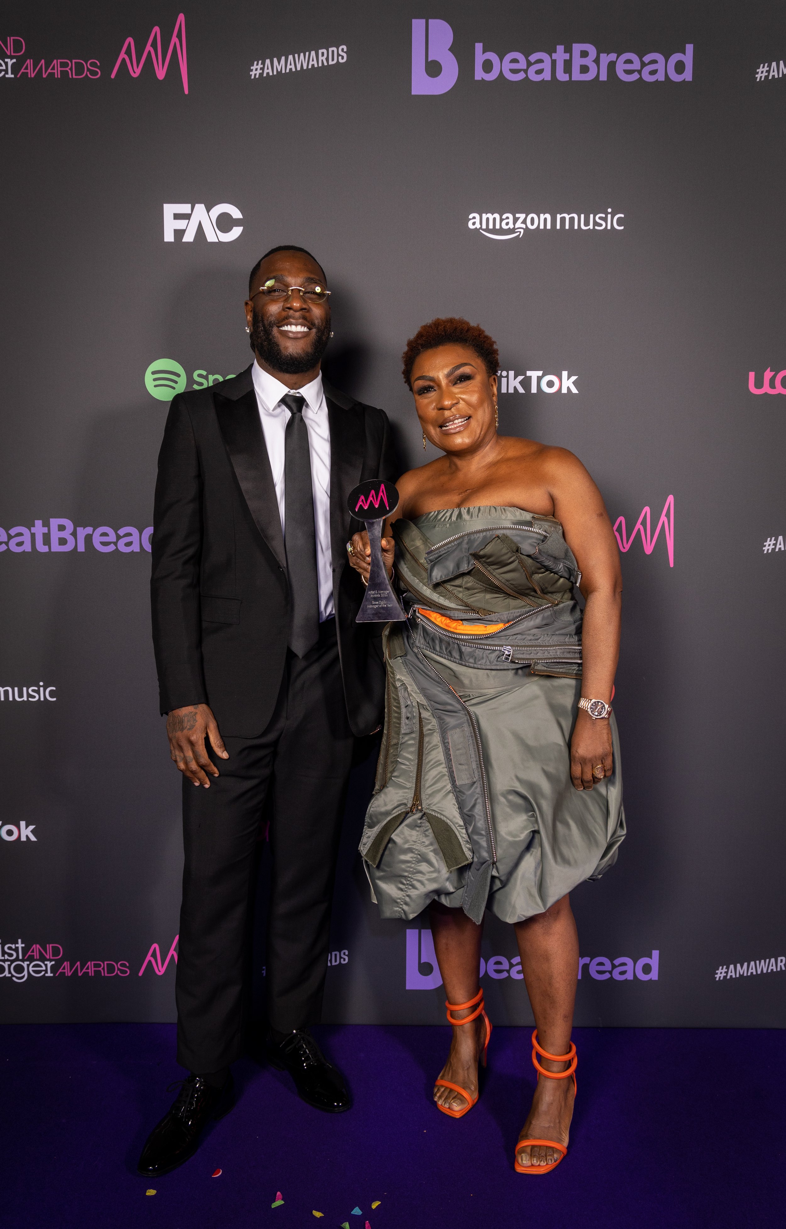 2022 Artist &amp; Manager Awards in association with beatBread - full list of winners from last night’s ceremony at London’s Bloomsbury Big Top