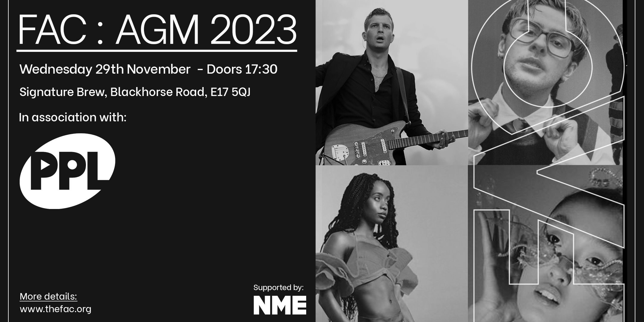 You are invited to the FAC AGM &amp; end of year party 2023!