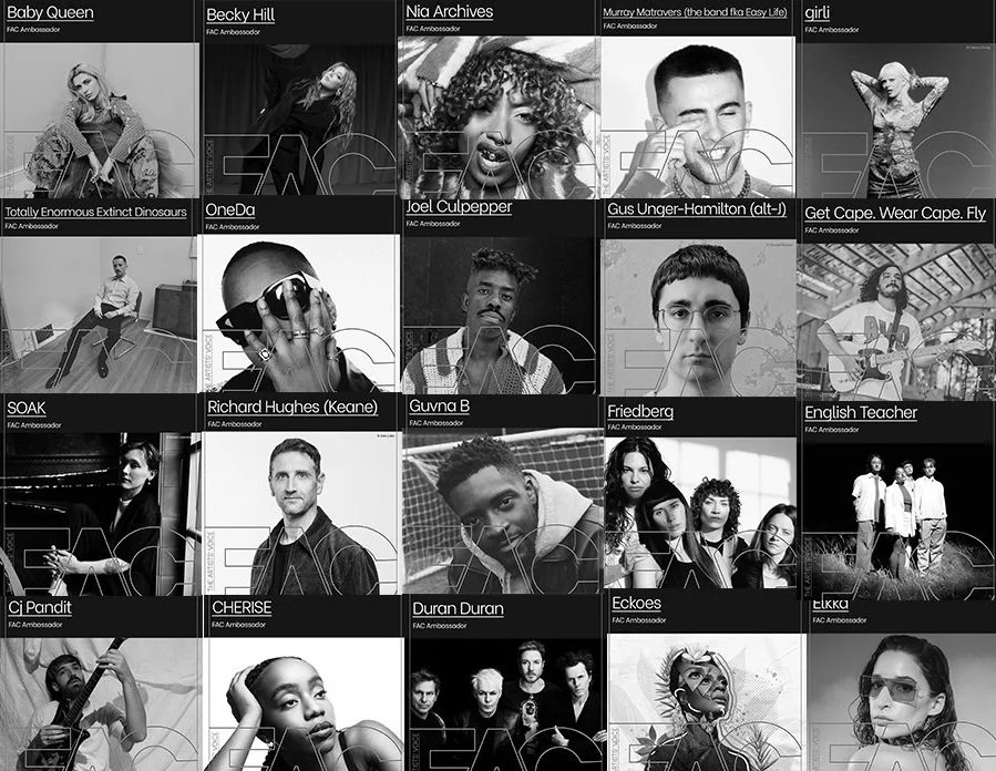 Welcoming 20 new FAC Artist Ambassadors for 2024