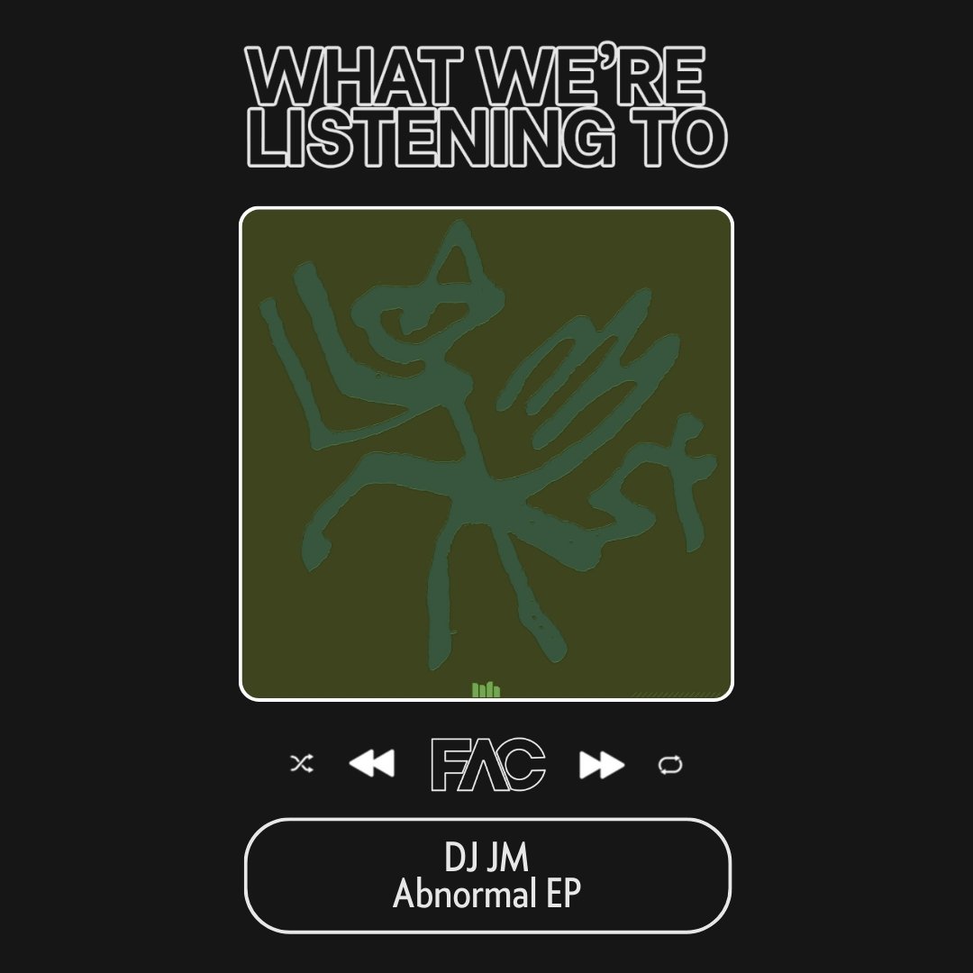 🌐 What we're listening to...

Every fortnight, we'll be sharing what Team FAC have been listening to.

➡️ This instalment features:
DJ JM - Abnormal EP
Yannis &amp; The Yaw - Lagos Paris London feat. Tony Allen
Fabiana Palladino - Fabiana Palladino
