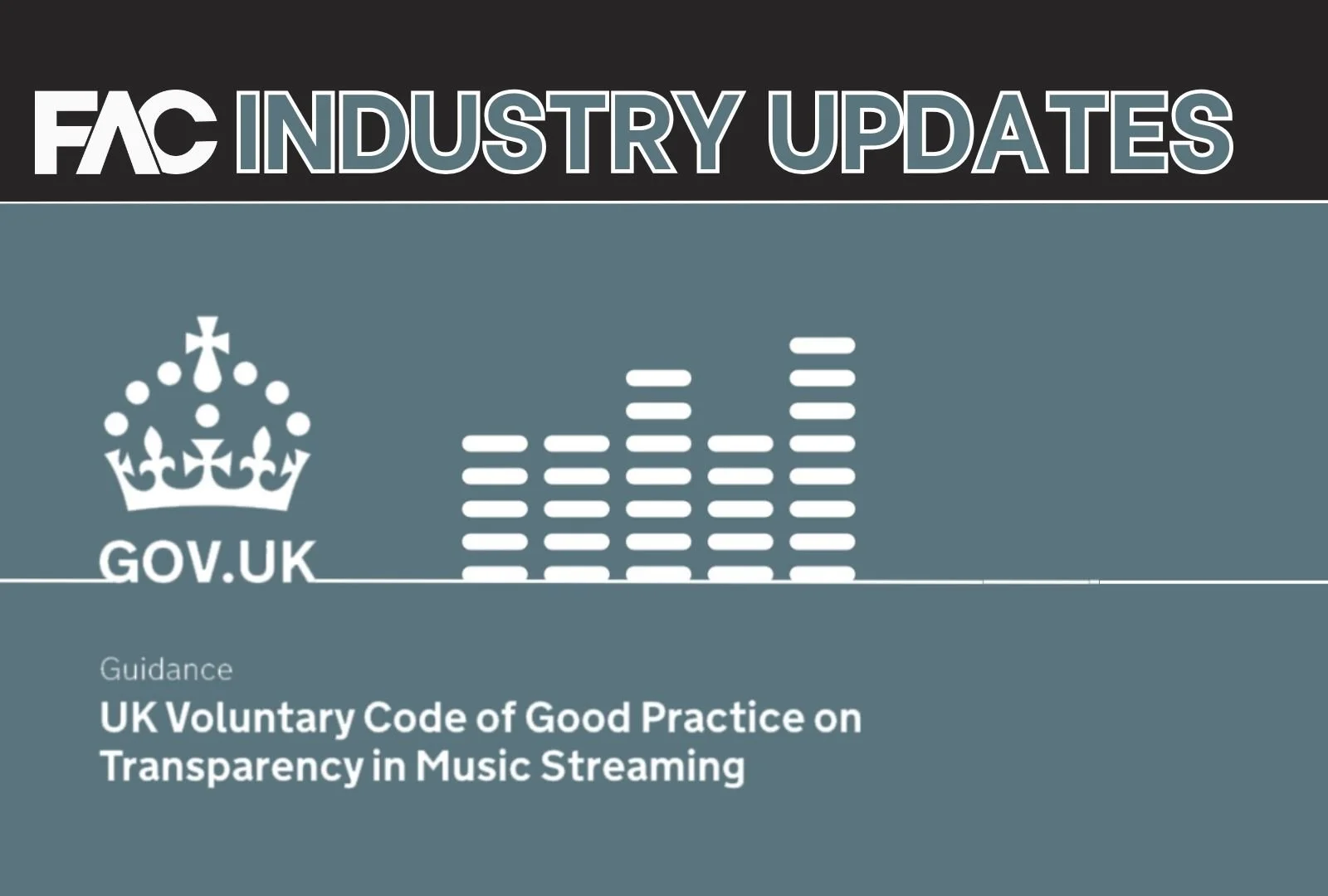 The voluntary UK Code of Good Practice on Transparency in Music Streaming has come into force