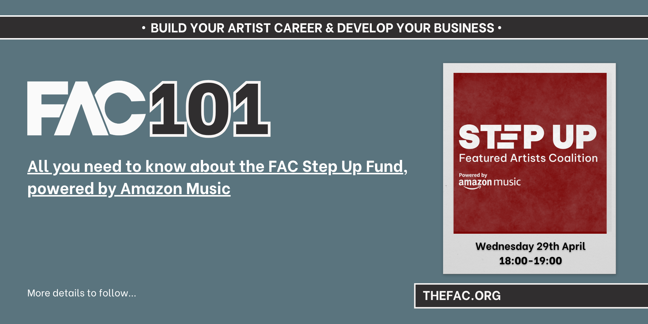 FAC 101: All you need to know about the FAC Step Up Fund