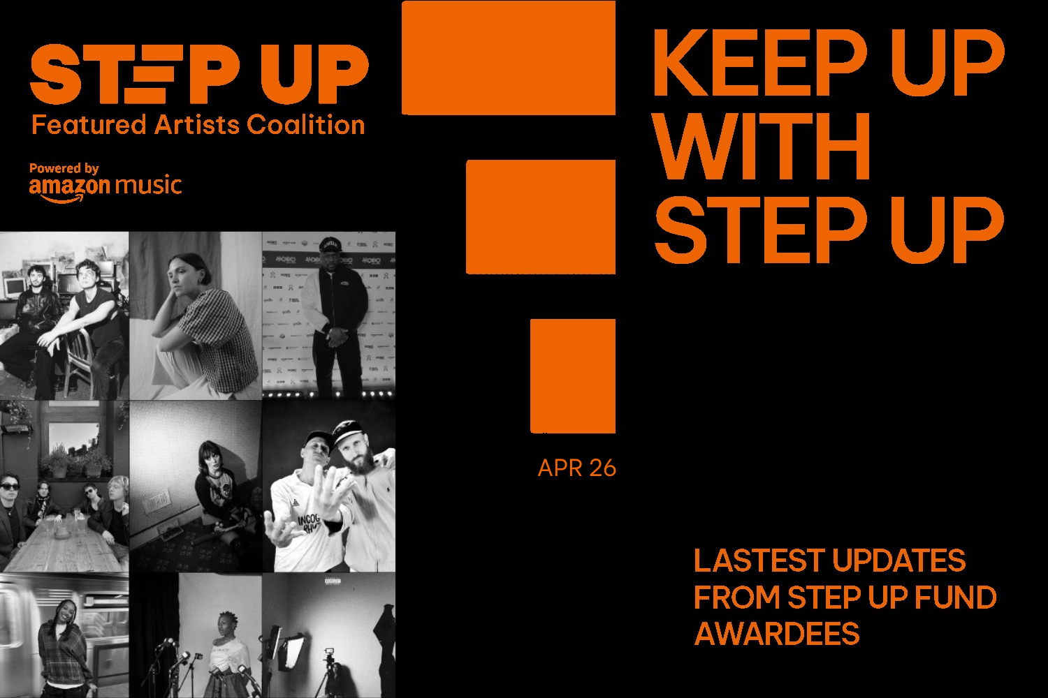 Keep Up With Step Up: April