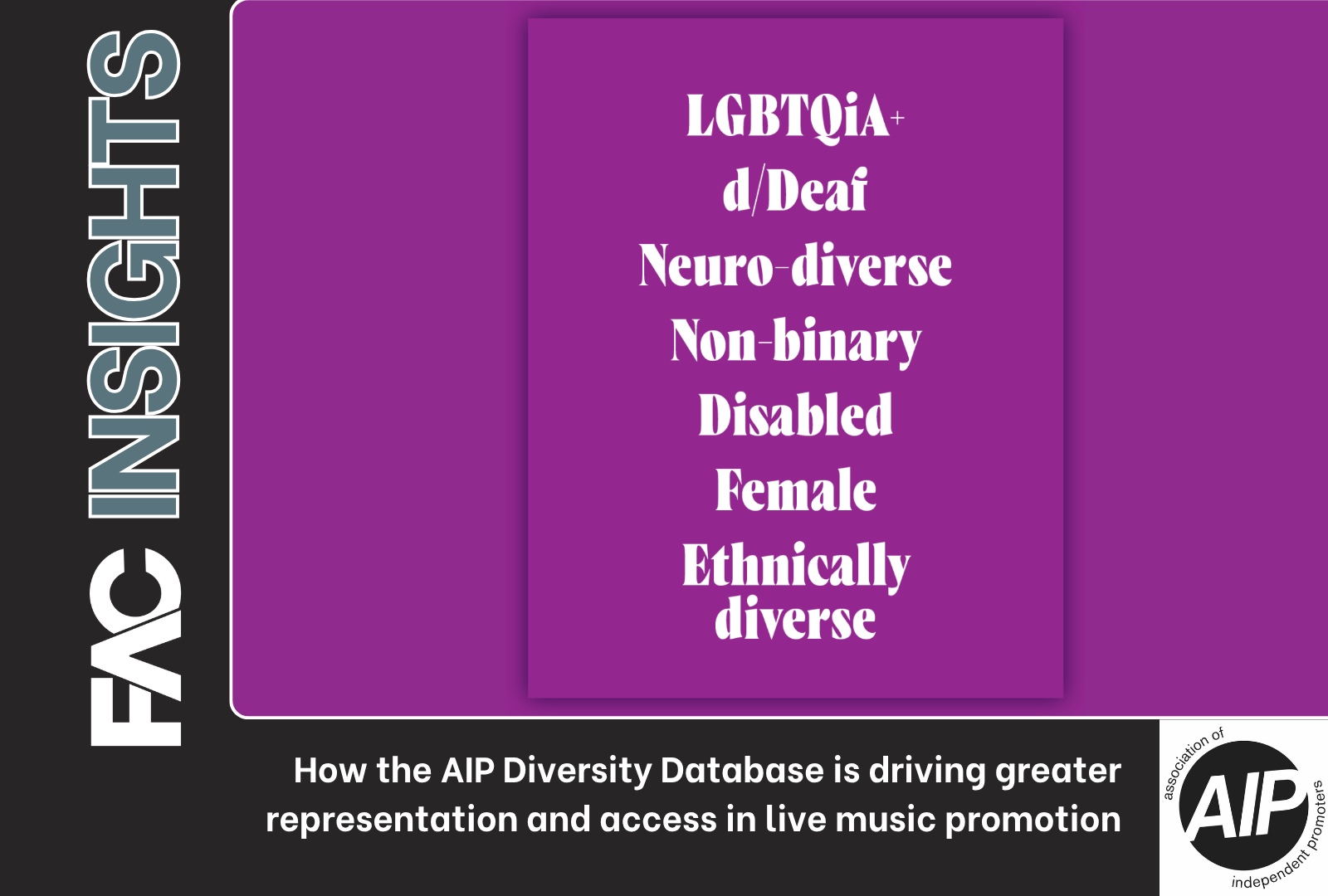 FAC Insights: AIP Diversity Database 
