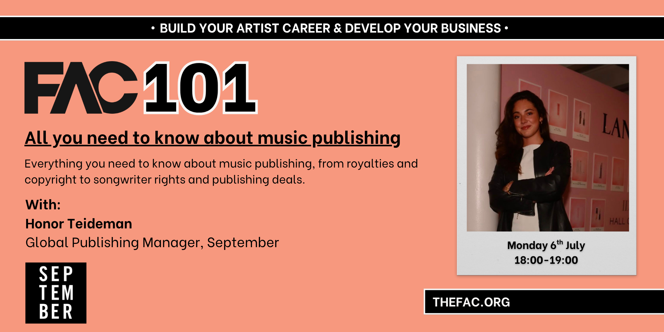 FAC 101: All you need to know about music publishing