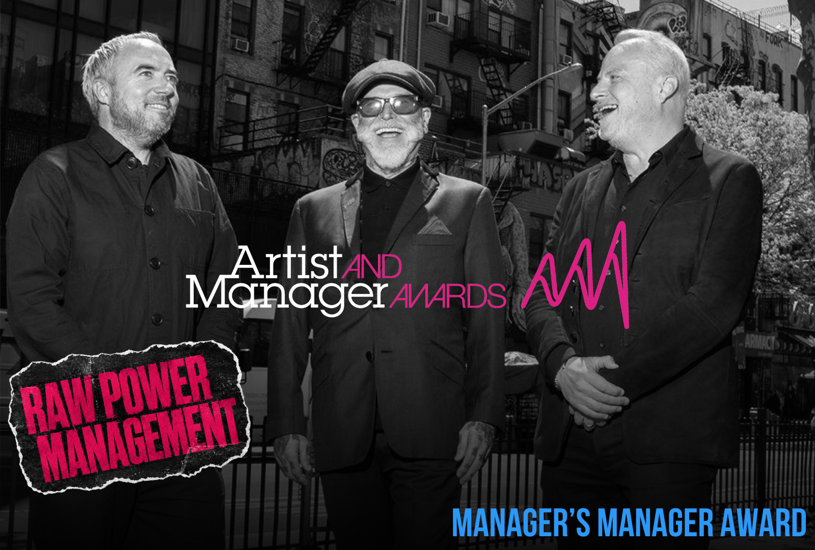 Raw Power Management to be recognised at the 2026 Artist &amp; Manager Awards