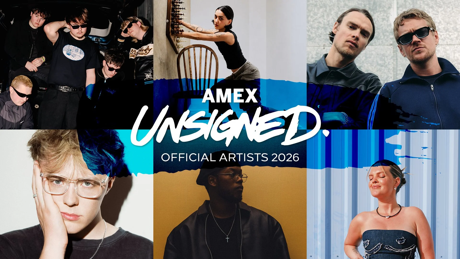 American Express and the FAC introduce the 2026 Amex Unsigned artists