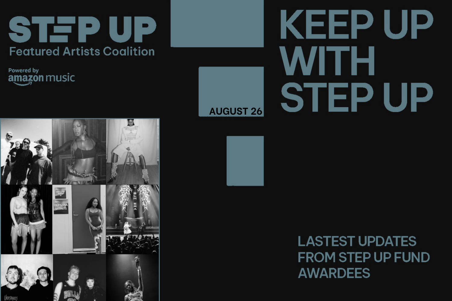 Keep Up With Step Up: August  