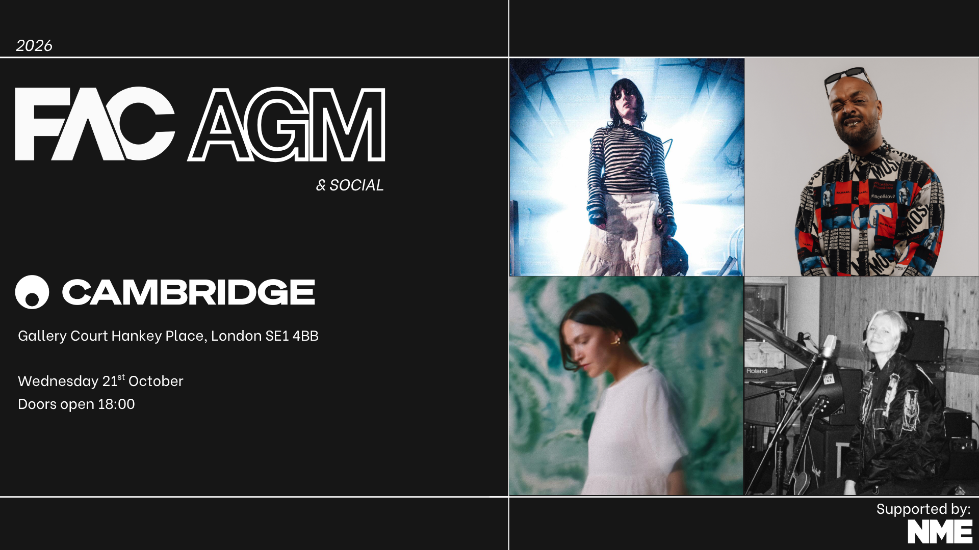 2026 FAC AGM &amp; Social 