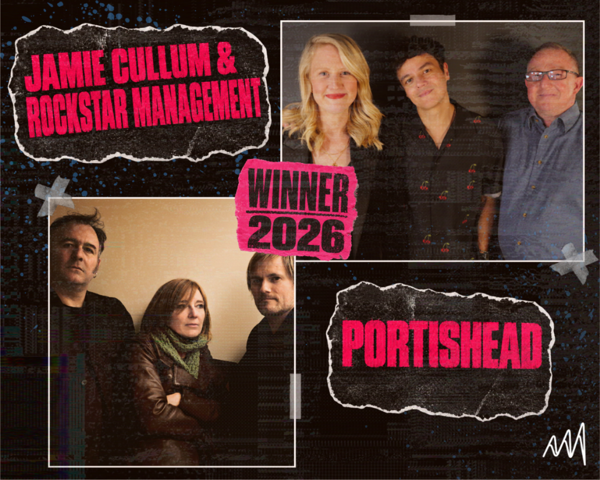 Jamie Cullum &amp; Rockstar Management and Portishead to be recognised at the 2026 Artist &amp; Manager Awards