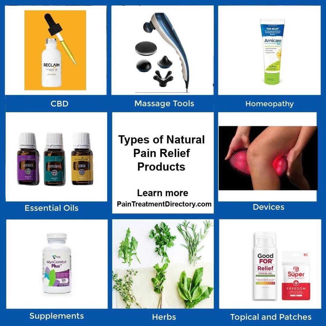 Discover safe and effective natural pain relief products: https://www.paintreatmentdirectory.com/products
--
#painproducts #paintreatment #painrelief #painreliefproducts