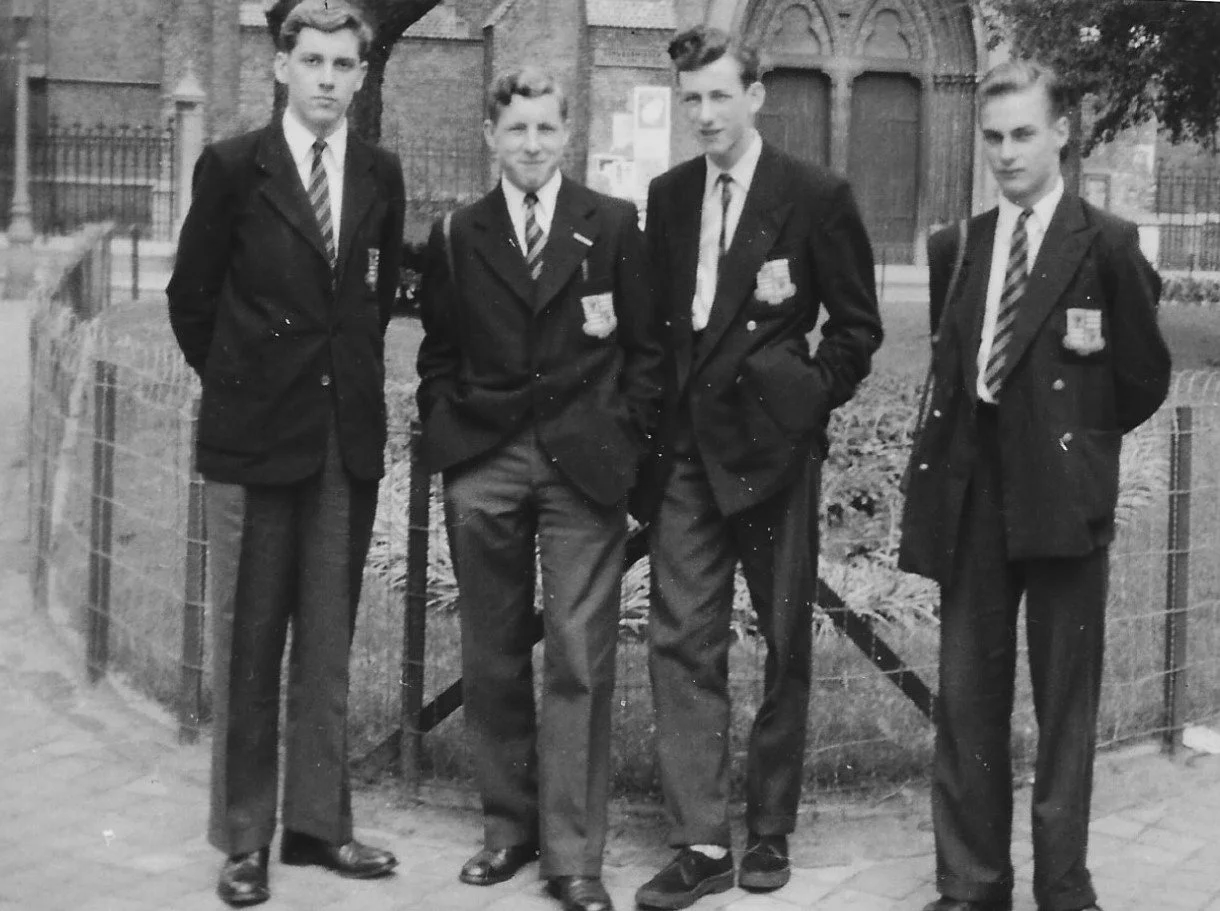 1957
David Ross, Mike Whybro, Mog Morris and Bob Norton
