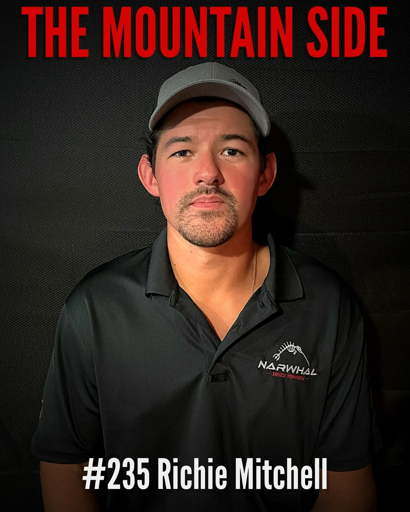 New Episode Available #235 Richie Mitchell - Former Navy SEAL & Entrepreneur. @narwhaltrucktoppers 
Full episodes available today at 7pm (MST) YouTube: www.TheMountainSidePodcast.com
Link in bio
Special thanks: @parkersplatoon @cescaparker @scot