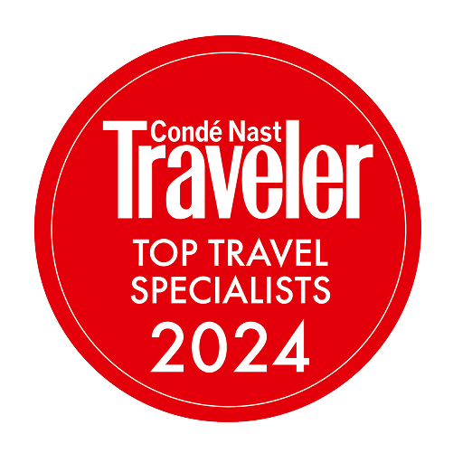 Condé Nast Traveler Top Travel Specialists 2024 badge