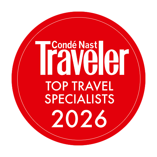 Condé Nast Traveler Top Travel Specialists 2026 badge