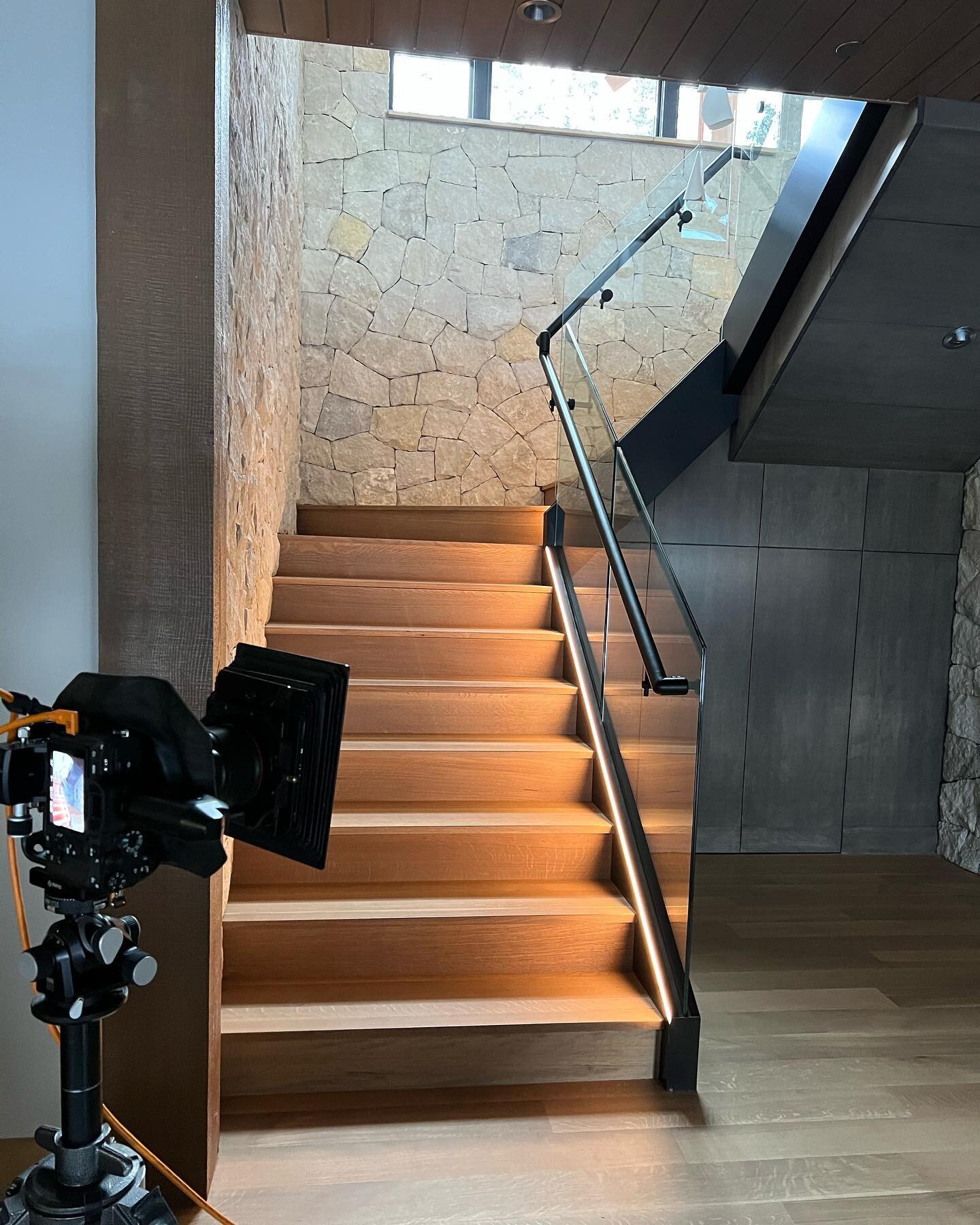 Wrapped up another day of shooting!  The light was great and I think we got some amazing photos of a fantastic project.  Many thanks to @davidpatterson and our clients!