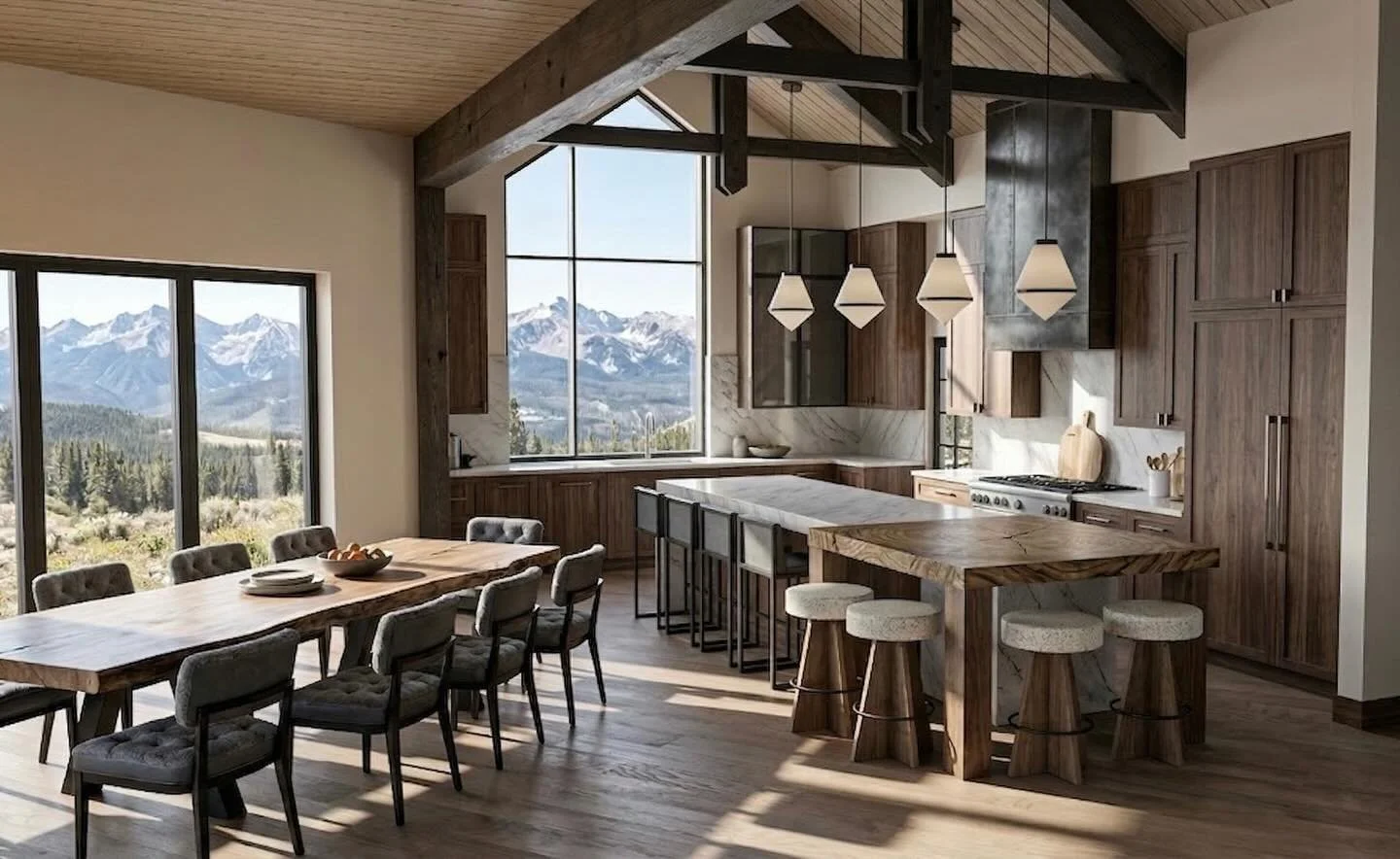 Our designer renderings are showcasing reality way before the finishes go in!  #ibddesignstudio