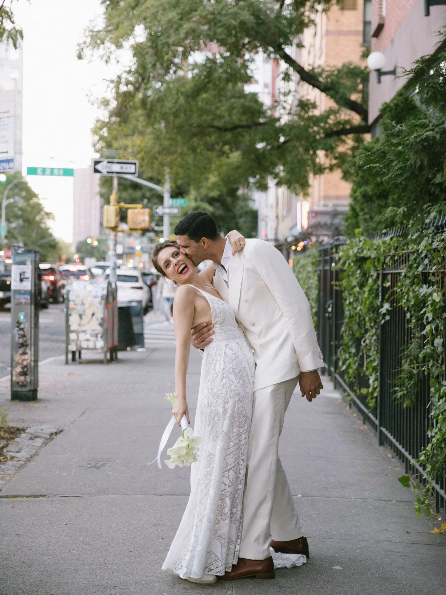 Diane &amp; Omar opted for their wedding portraits to be captured along the walk to their reception-embodying the energy of the city and the people you meet along the way!
.
.
.
.
.
.
#nycweddingphotographer&nbsp;#weddingphotography&nbsp;#weddingphot