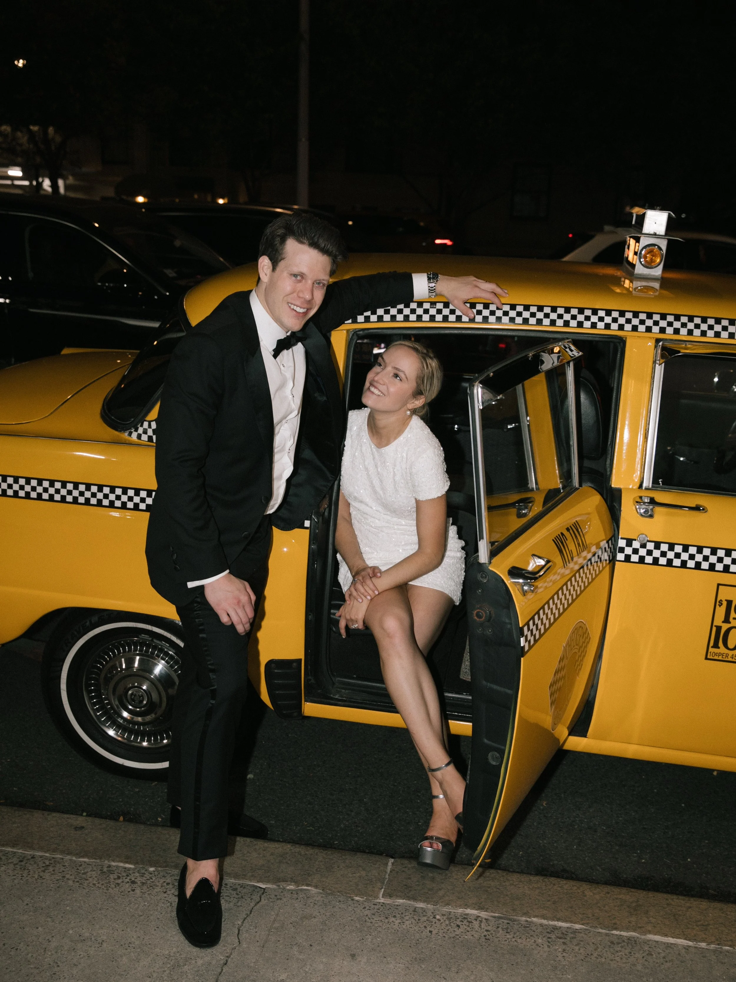 Nothing is more NY then hopping into an end of the night taxi 🚕
2nd shot for @alyciakravitzstudio 
.
.
.
.
.
.
#nycweddingphotographer&nbsp;#weddingphotography&nbsp;#weddingphotographer&nbsp;#newyorkwedding
#nycphotographer