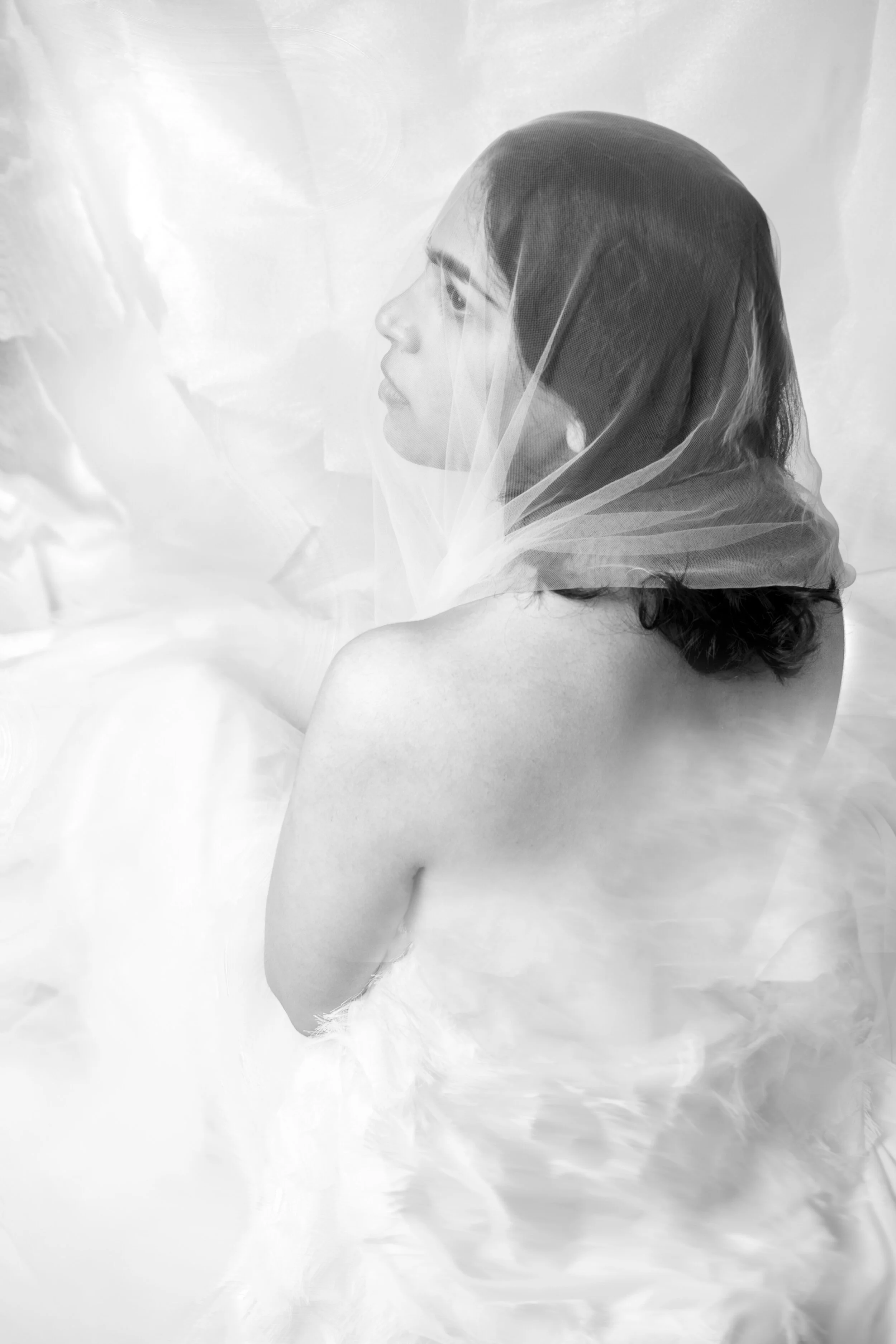 “The soul is covered by a thousand veils” - Hazrat Inayat KhanA selfportrait