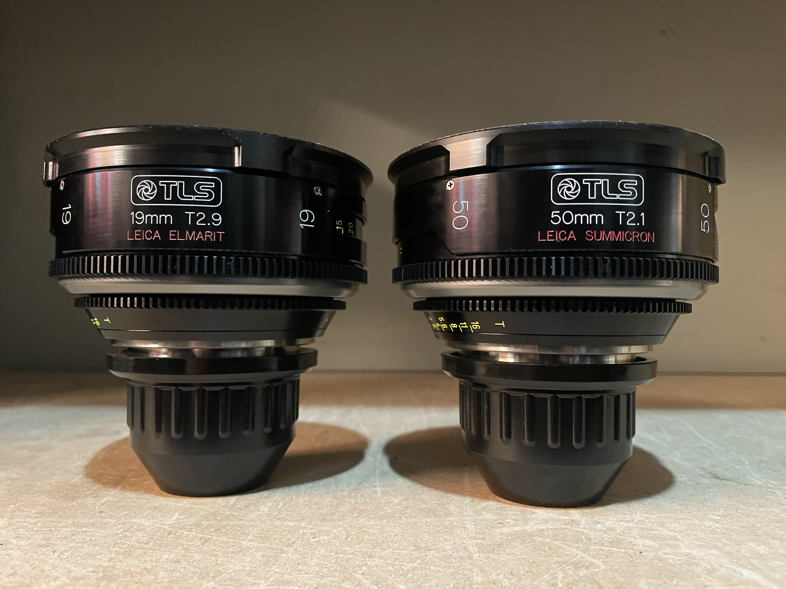 Leica R "TLS" 19,28.35,50,80,135 "PL mount"