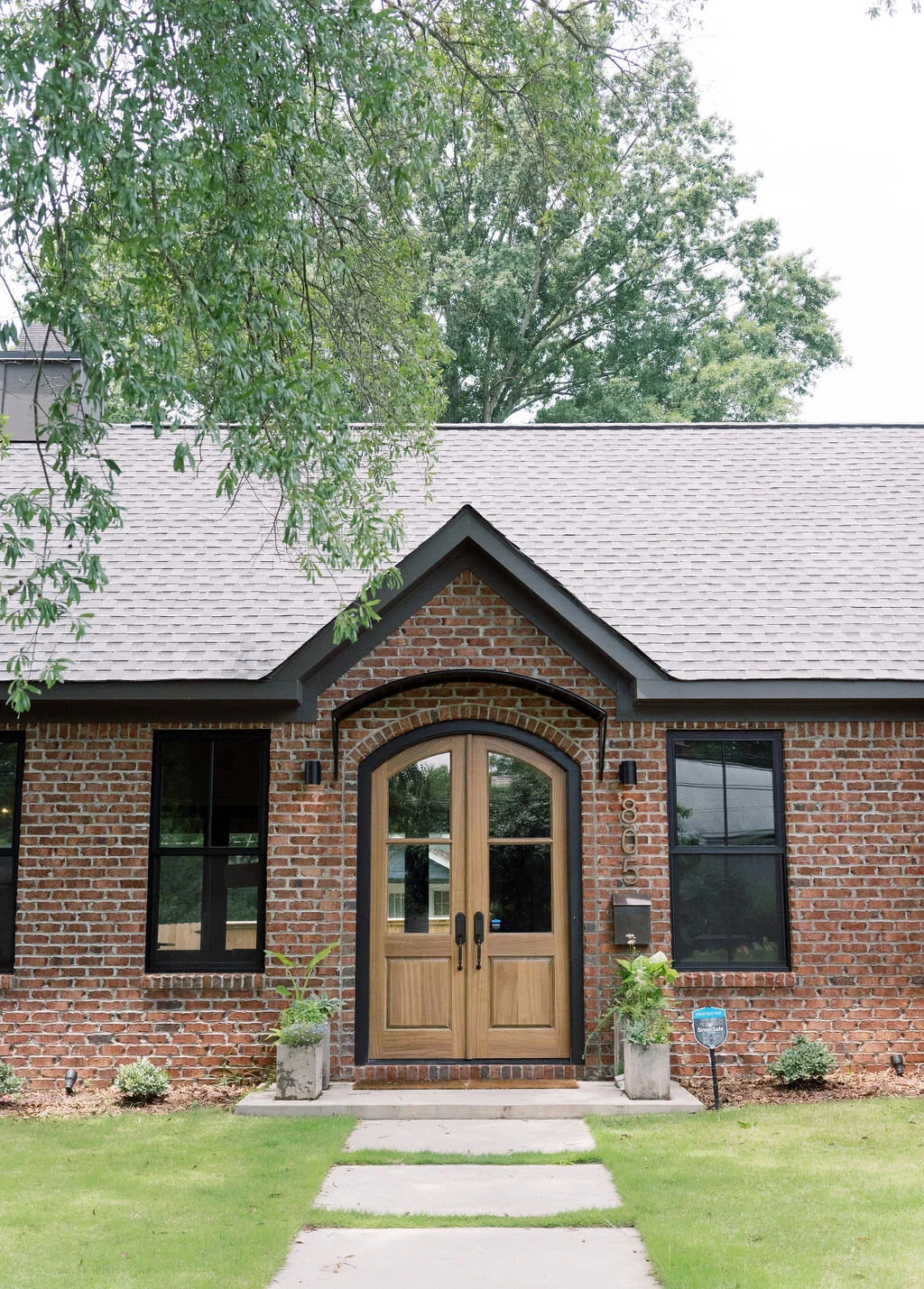A custom built brick bungalow in downtown Columbia, South Carolina. 