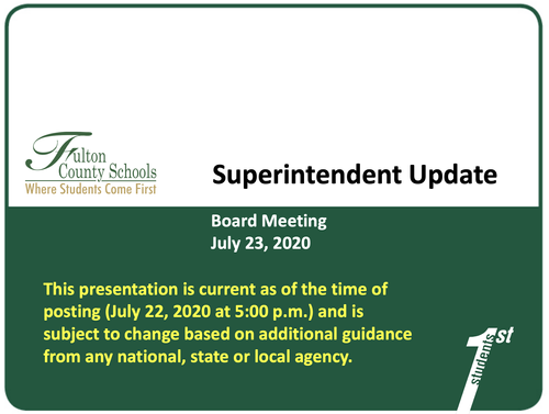 FCBOE Meeting on Universal Remote Learning — The Messenger