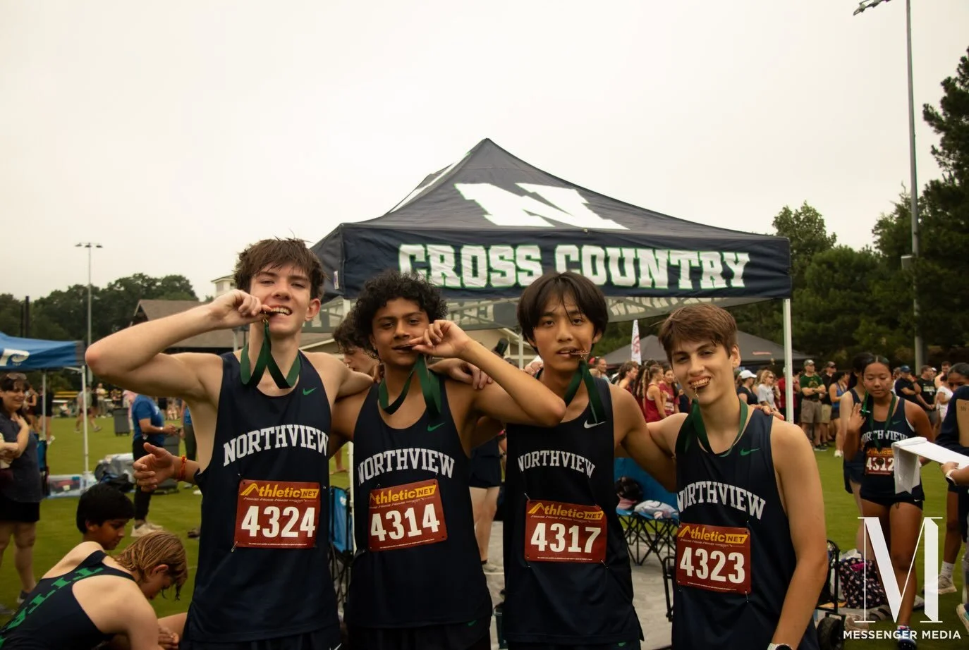 On Saturday, Northview Cross Country competed at Wesleyan School. The girls placed first and the boys placed second.