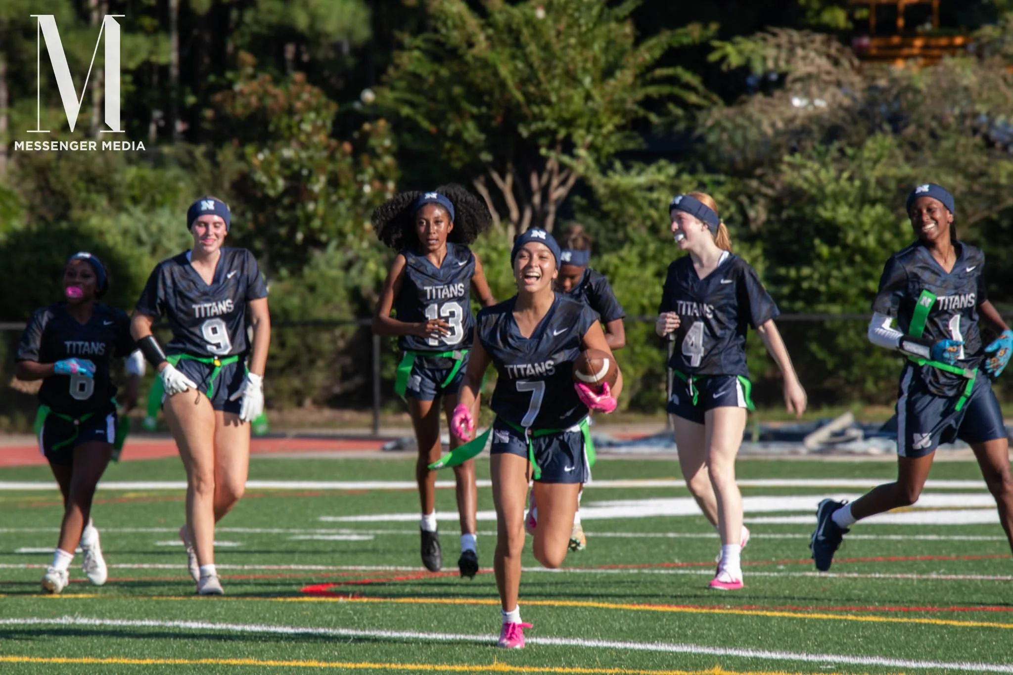 On Monday, Northview Flag Football played Chattahoochee High School, winning 6-0.
Photos by Ana Michel.