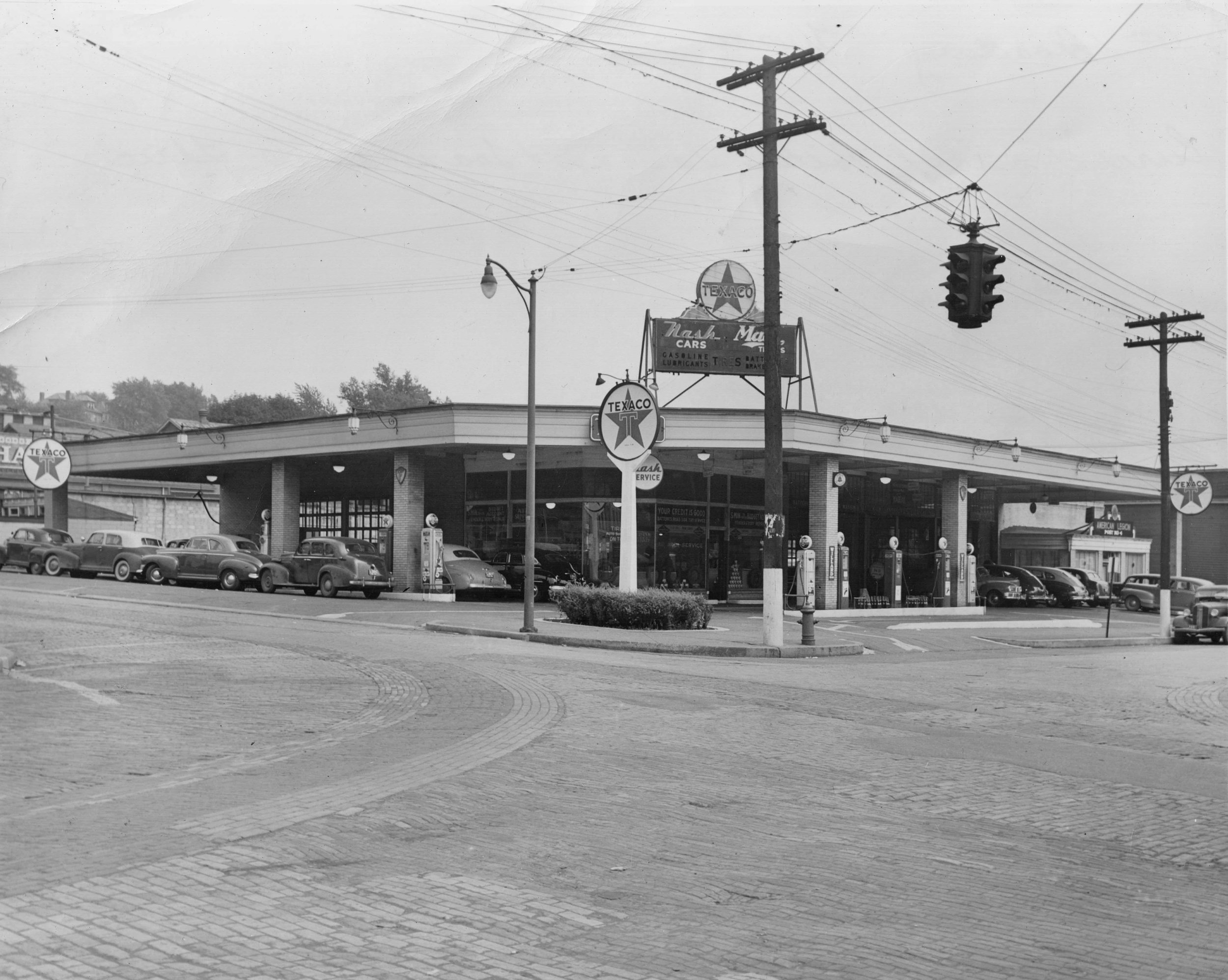 Texaco Gas Station