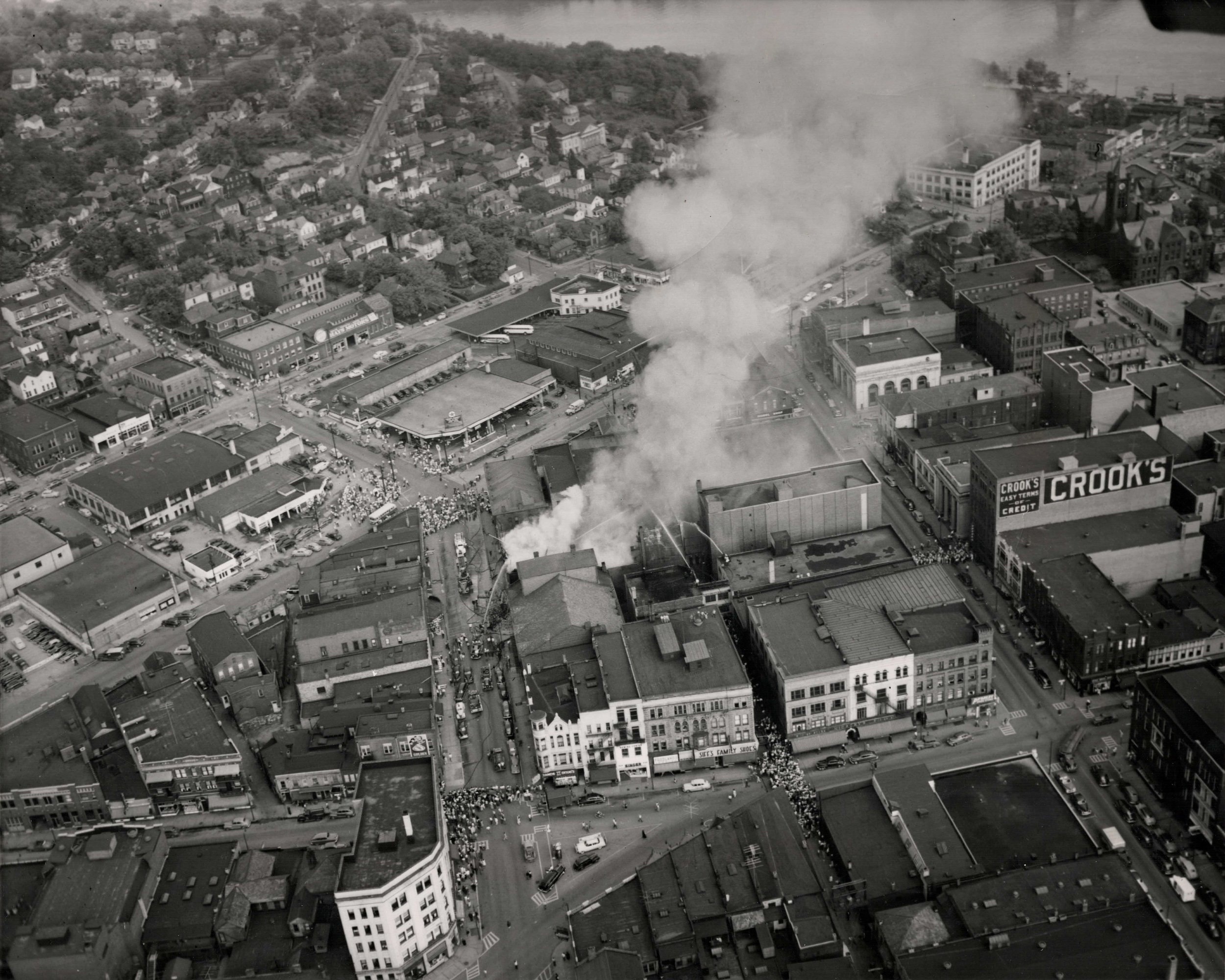 American Theater fire May 1950