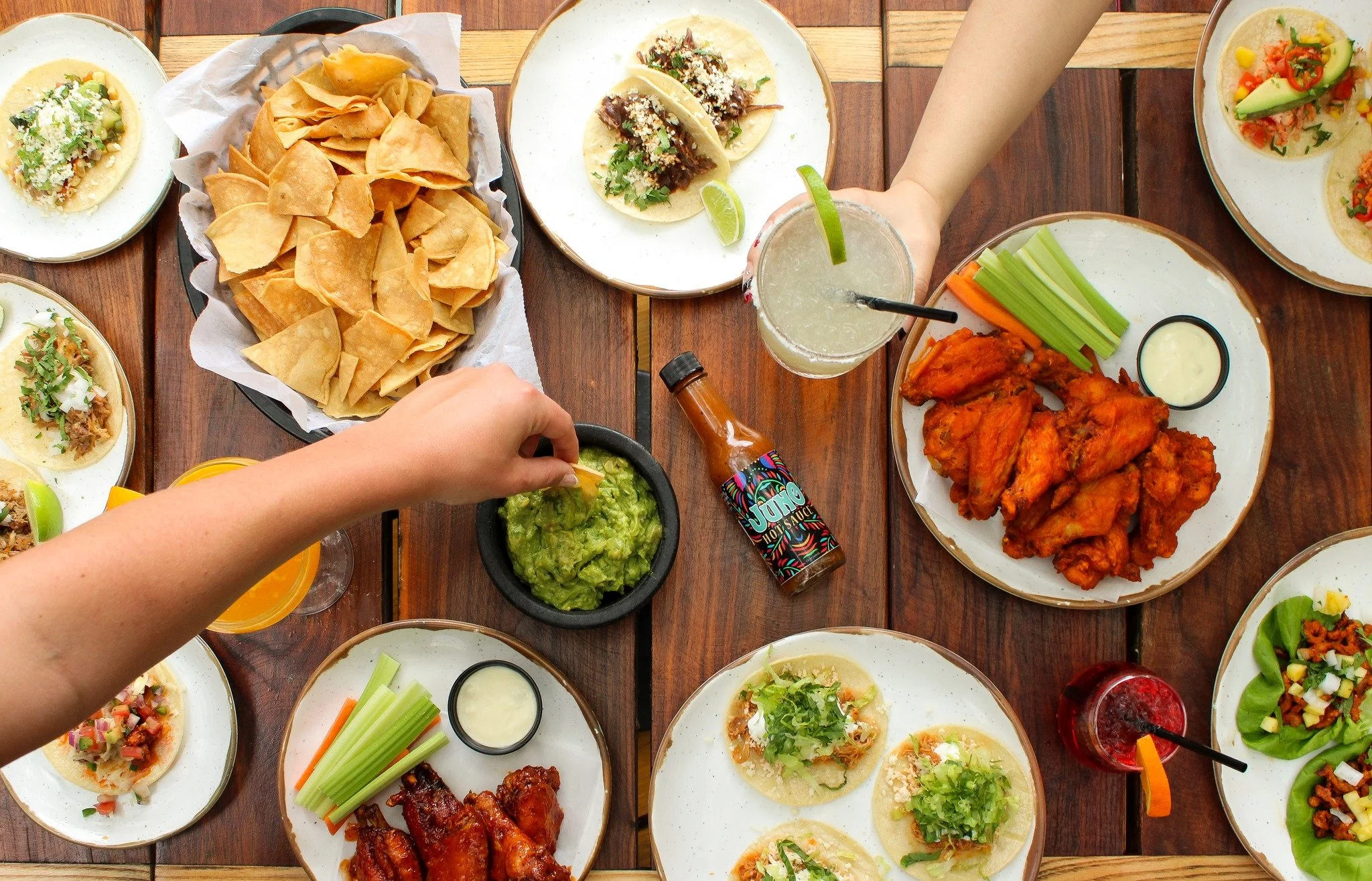 Checked the weather: 100% chance of eating good today! 😋 
Don&rsquo;t miss out on the best vibes and best bites in the city ☀️🍹🌮