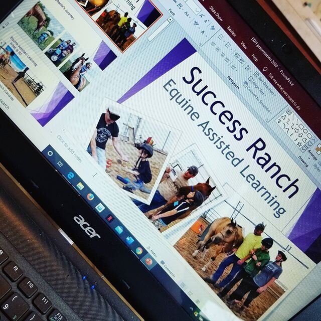 Presentation #complete ! I am getting very #excited to share with you all my #presentation about Success Ranch and equine assisted learning at our third #annual Everyday Heroes #Women's #Summit happening in #Yorkton on Sunday March 8th, 2020!!! #wome