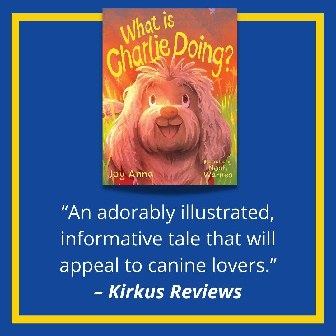 If you've published or written a book before, you know that book reviews are so essential to launching your book. I am excited to see that Kirkus Reviews agrees that #WhatIsCharlieDoing is adorable. 

&ldquo;An adorably illustrated, informative tale 