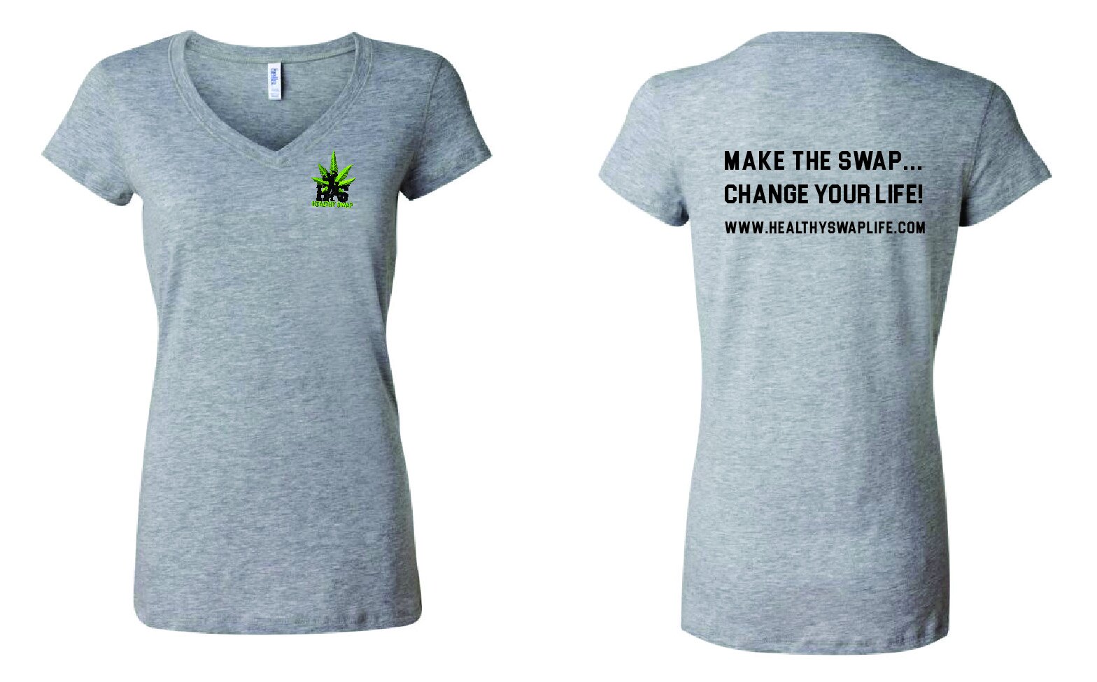 Healthy Swap Women’s Athletic T-Shirt
