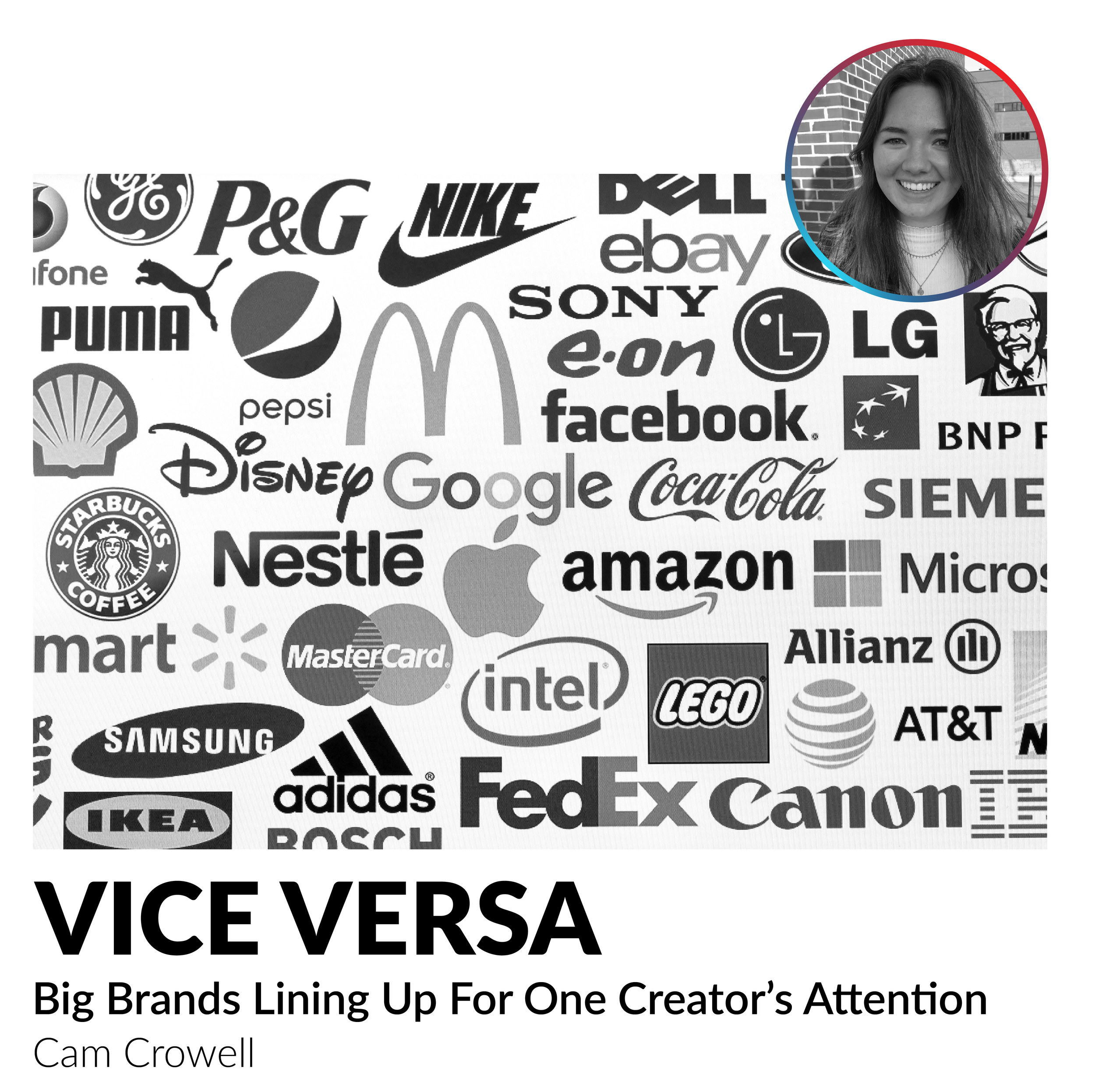 Vice Versa: Big Brands Lining Up For One Creator’s Attention