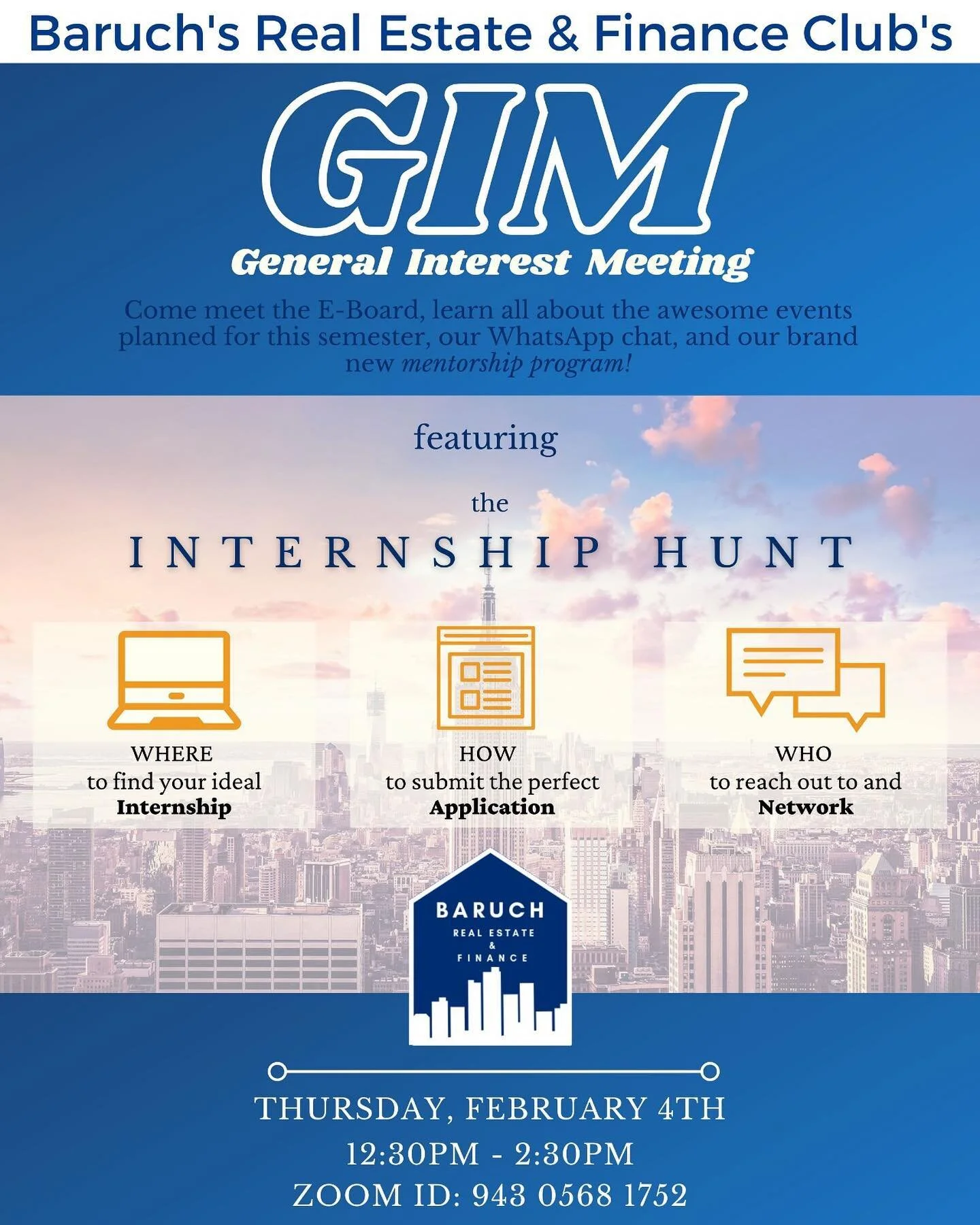 Baruch Real Estate & Finance Club