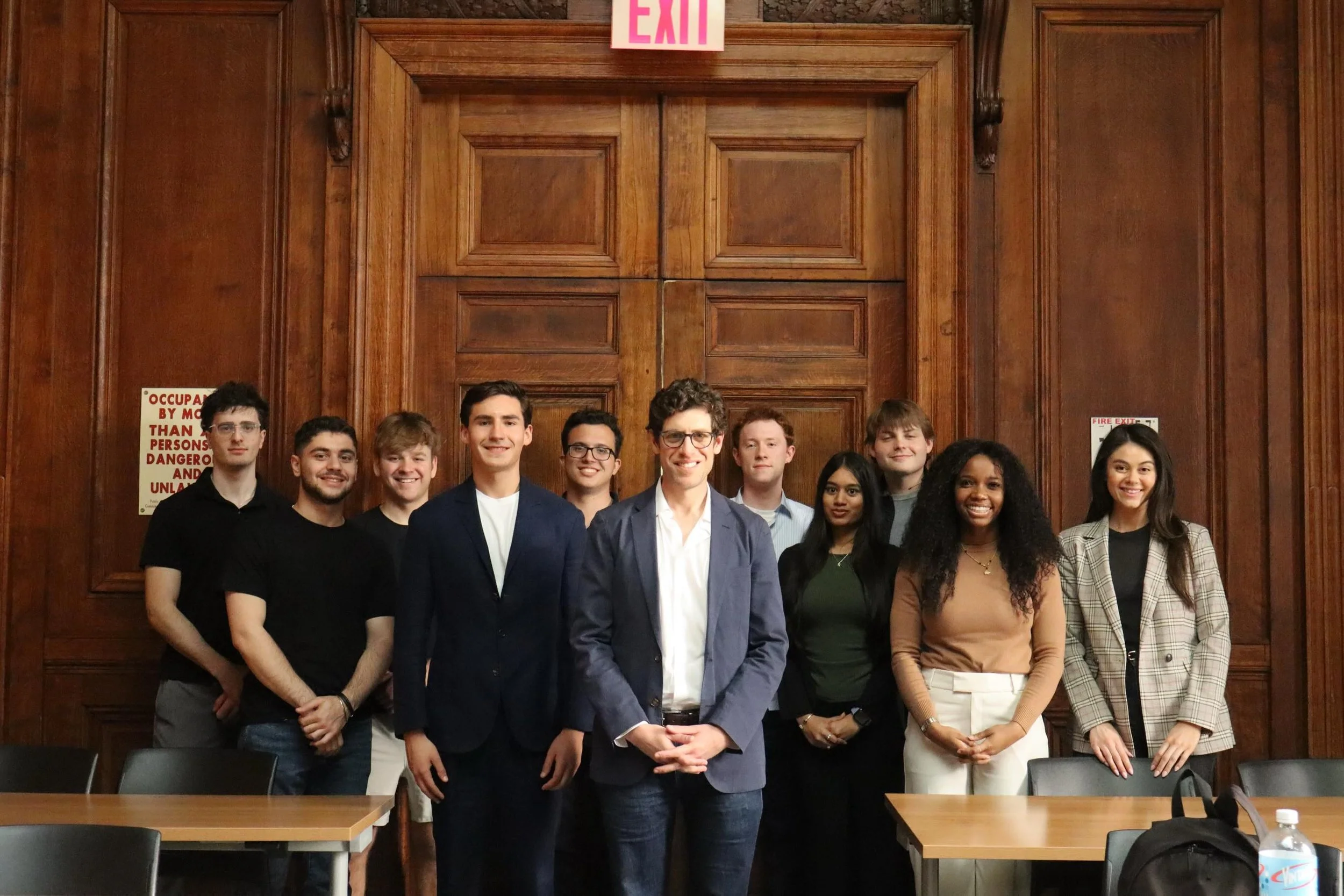The Baruch Real Estate Finance Club had the pleasure of hosting Kfir Klausner, Founding Member and Managing Principal of Deca Capital, for an engaging speaker event.

Kfir shared valuable perspectives on launching and growing a real estate venture, e