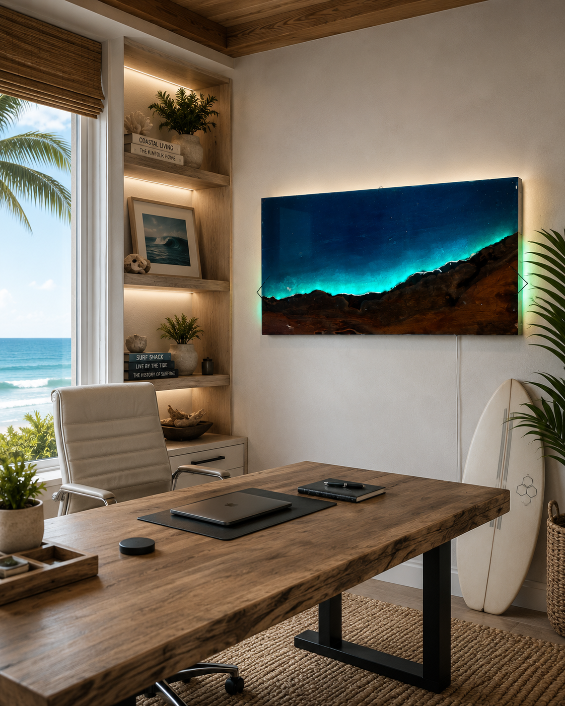 At the Edge of the Ocean Wall Art