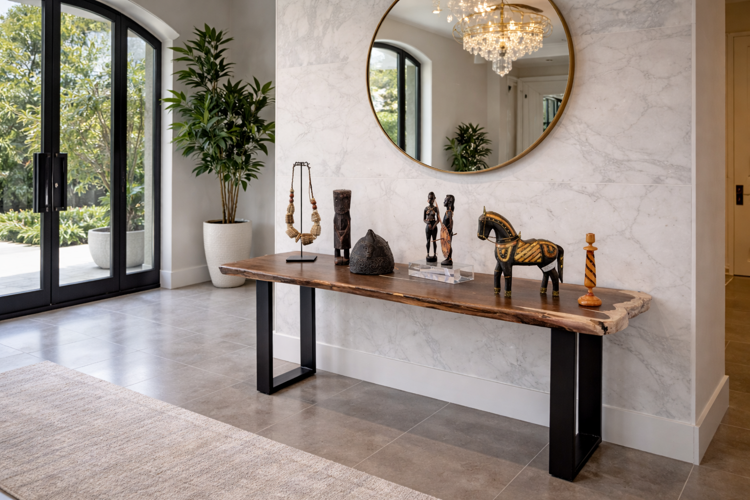 Petrified Black Console