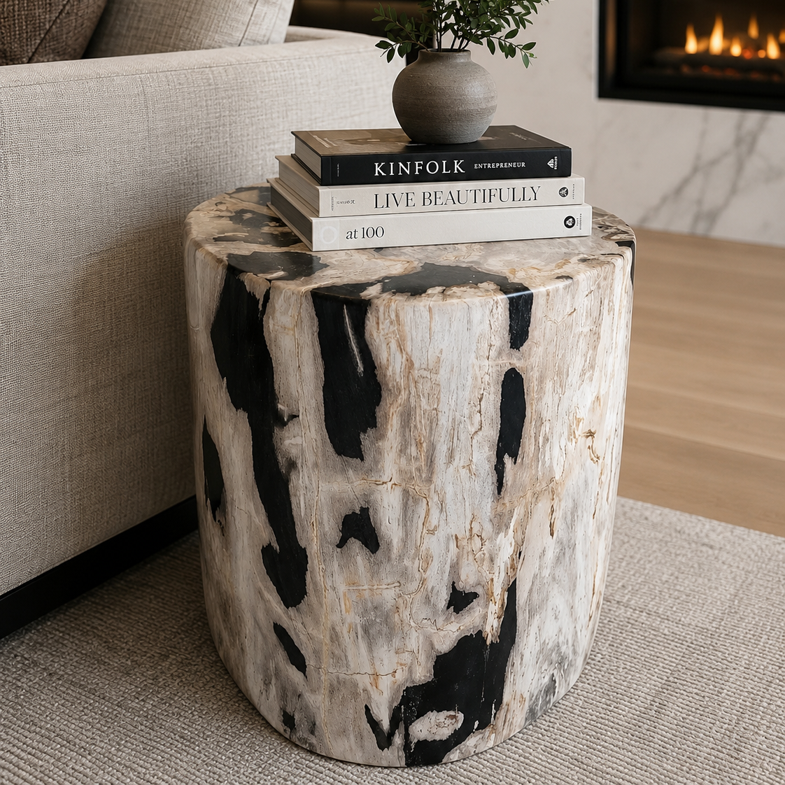 Modern Petrified Stump